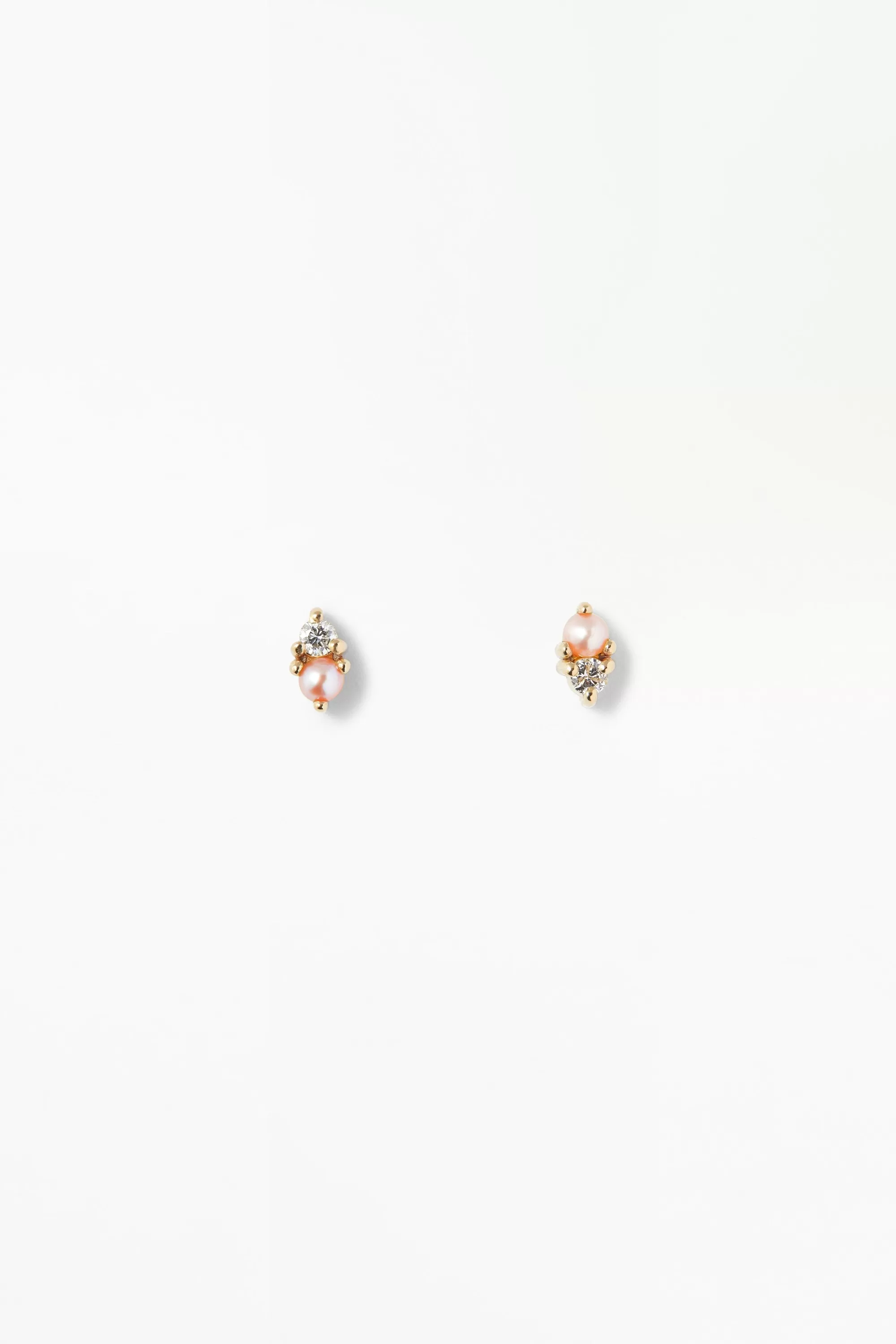 Online Blush Pearl Two-Step Earring - Single Earrings