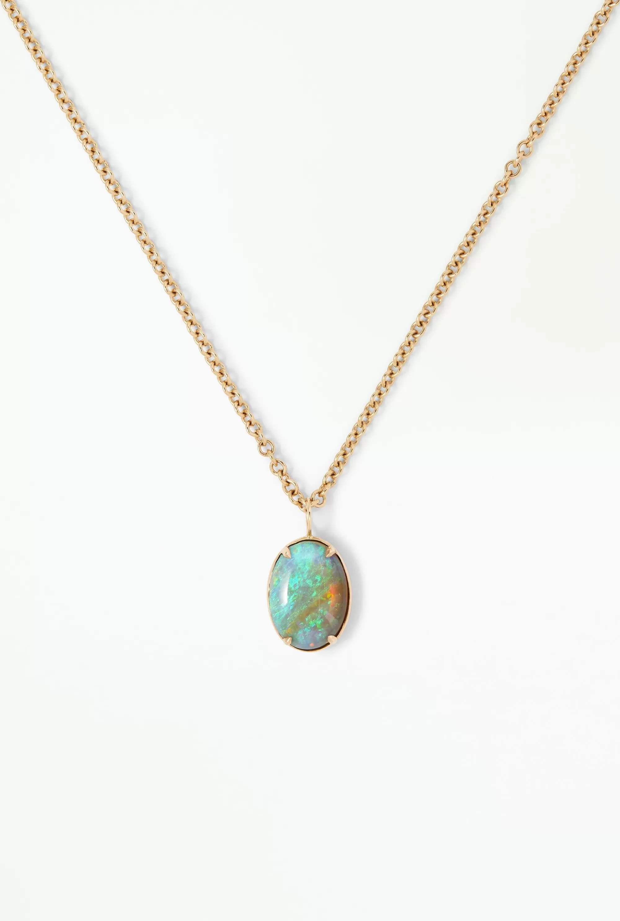 Flash Sale Borealis Opal Pendant No. 12 Necklaces