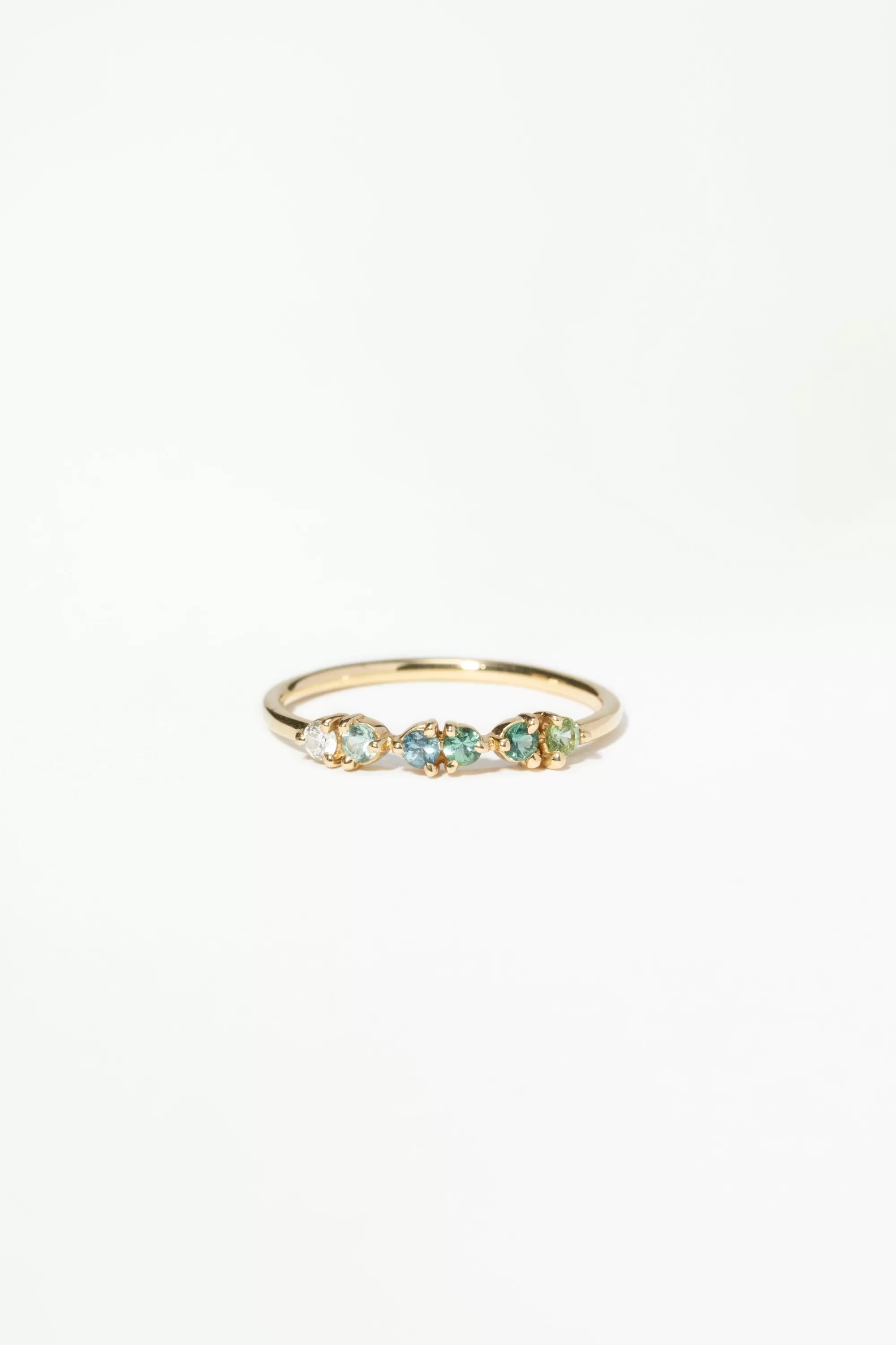 Outlet Botany Demi-Paired Gradient Ring Rings