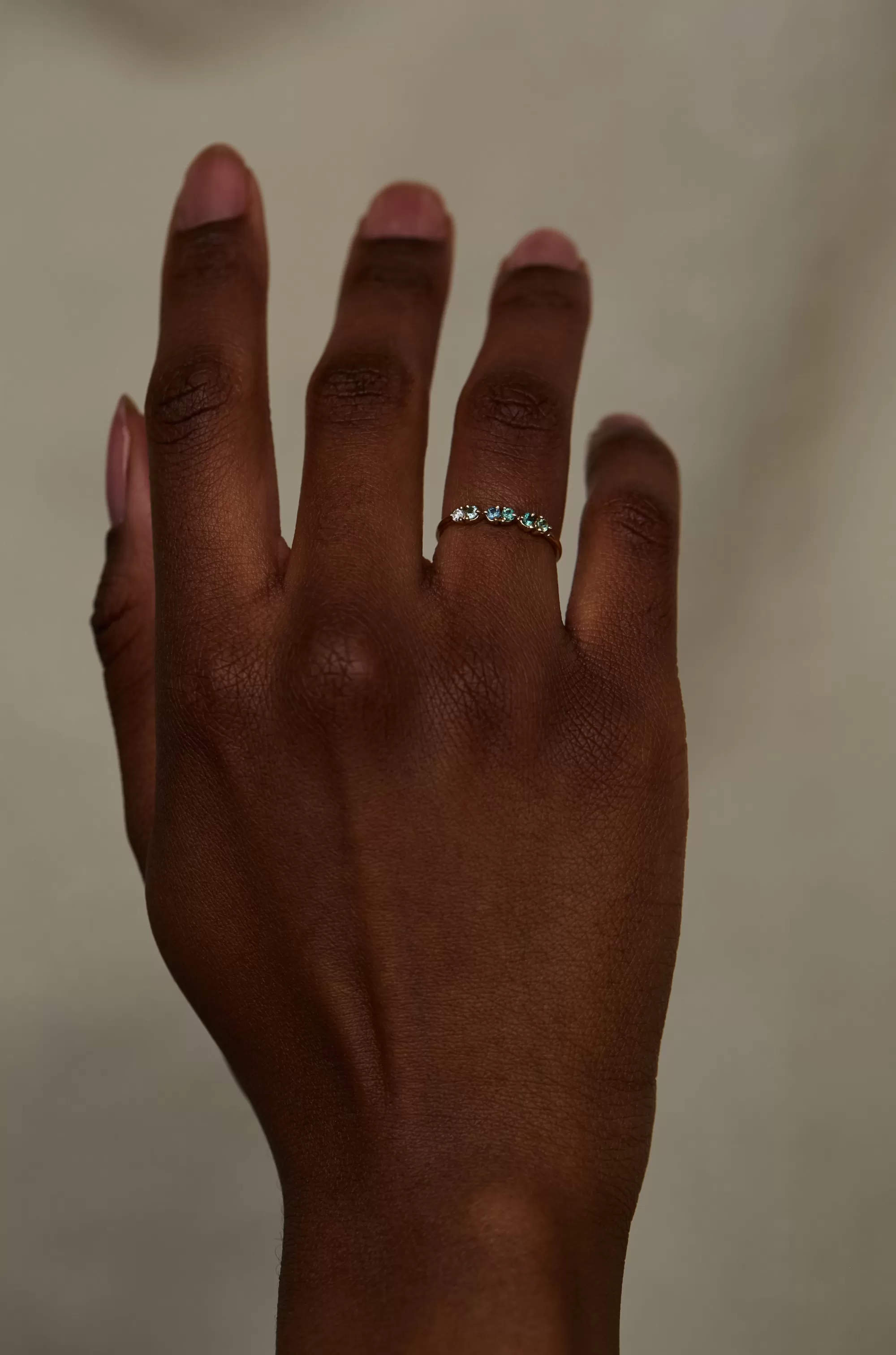 Outlet Botany Demi-Paired Gradient Ring Rings