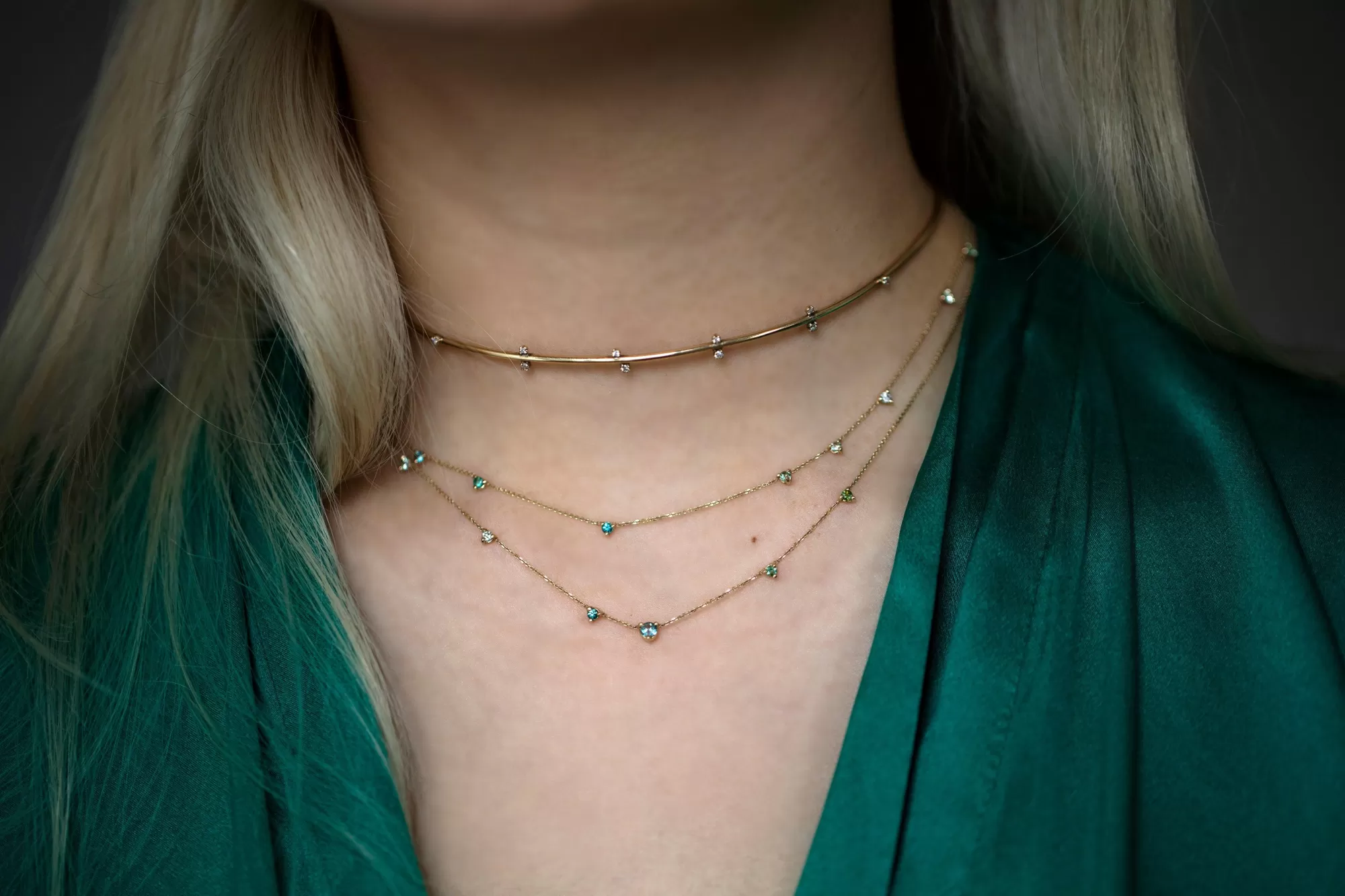 Sale Botany Linear Chain Necklace Necklaces