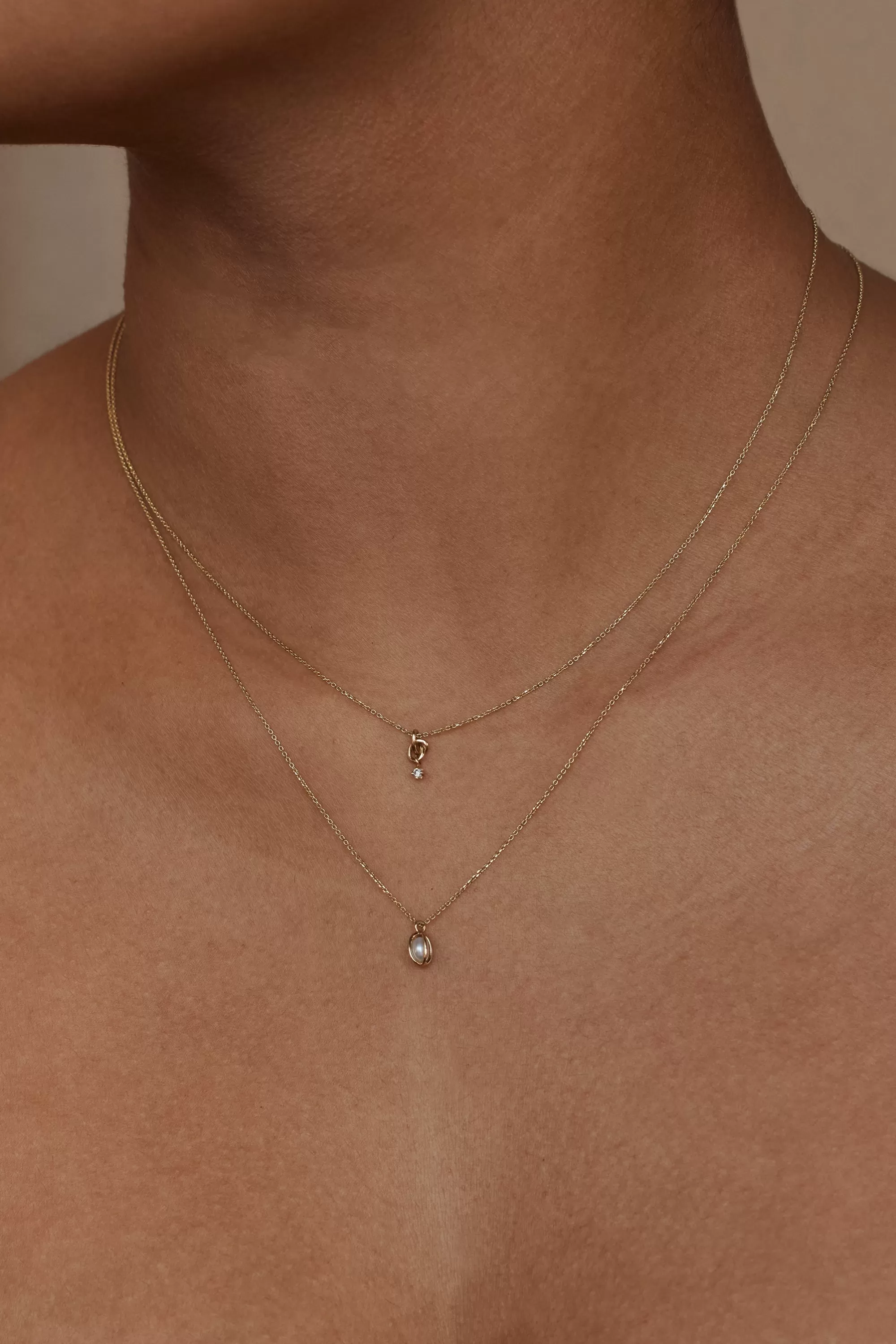 New Caged Pearl Necklace Necklaces