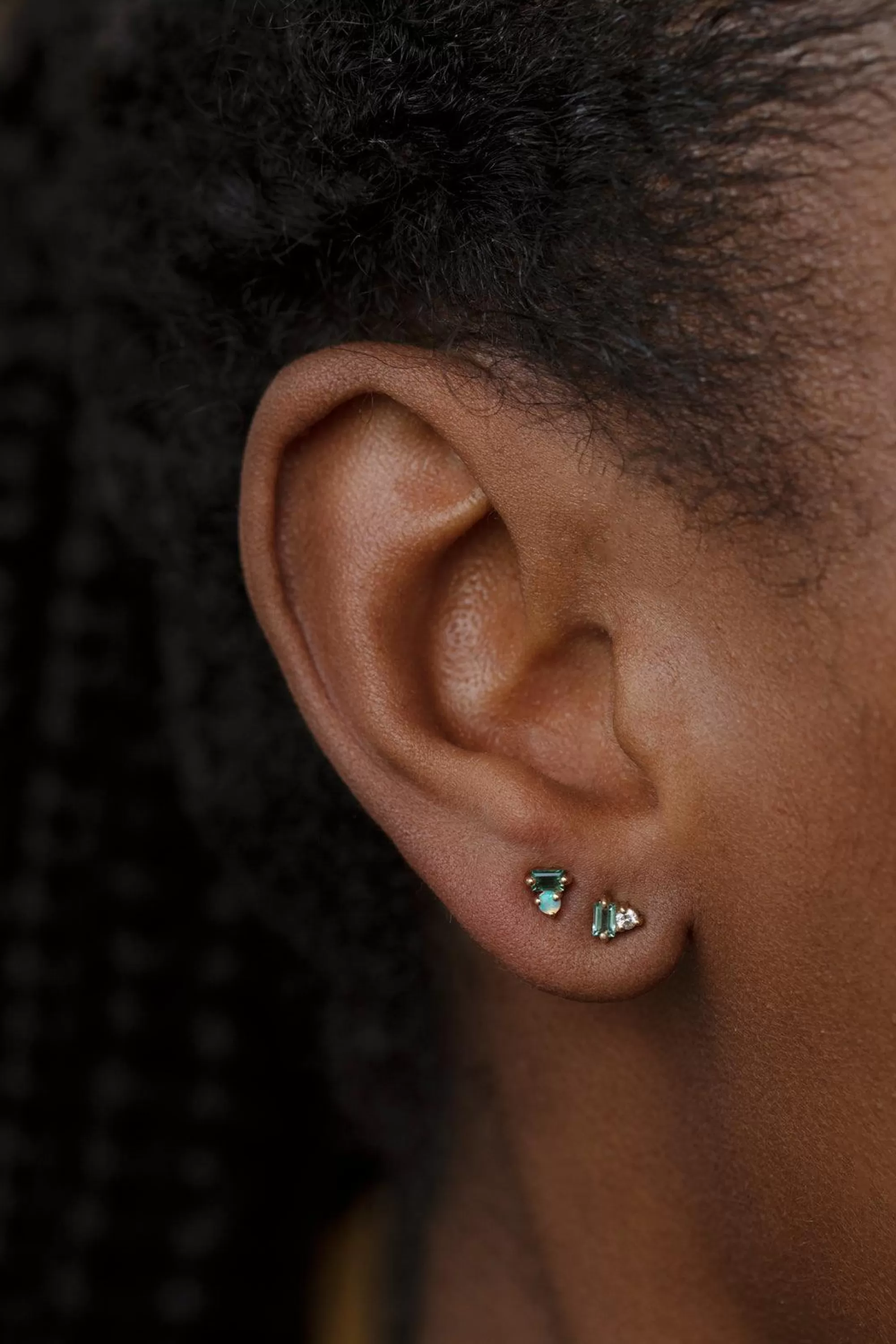 Sale Column Stud - Single Earrings