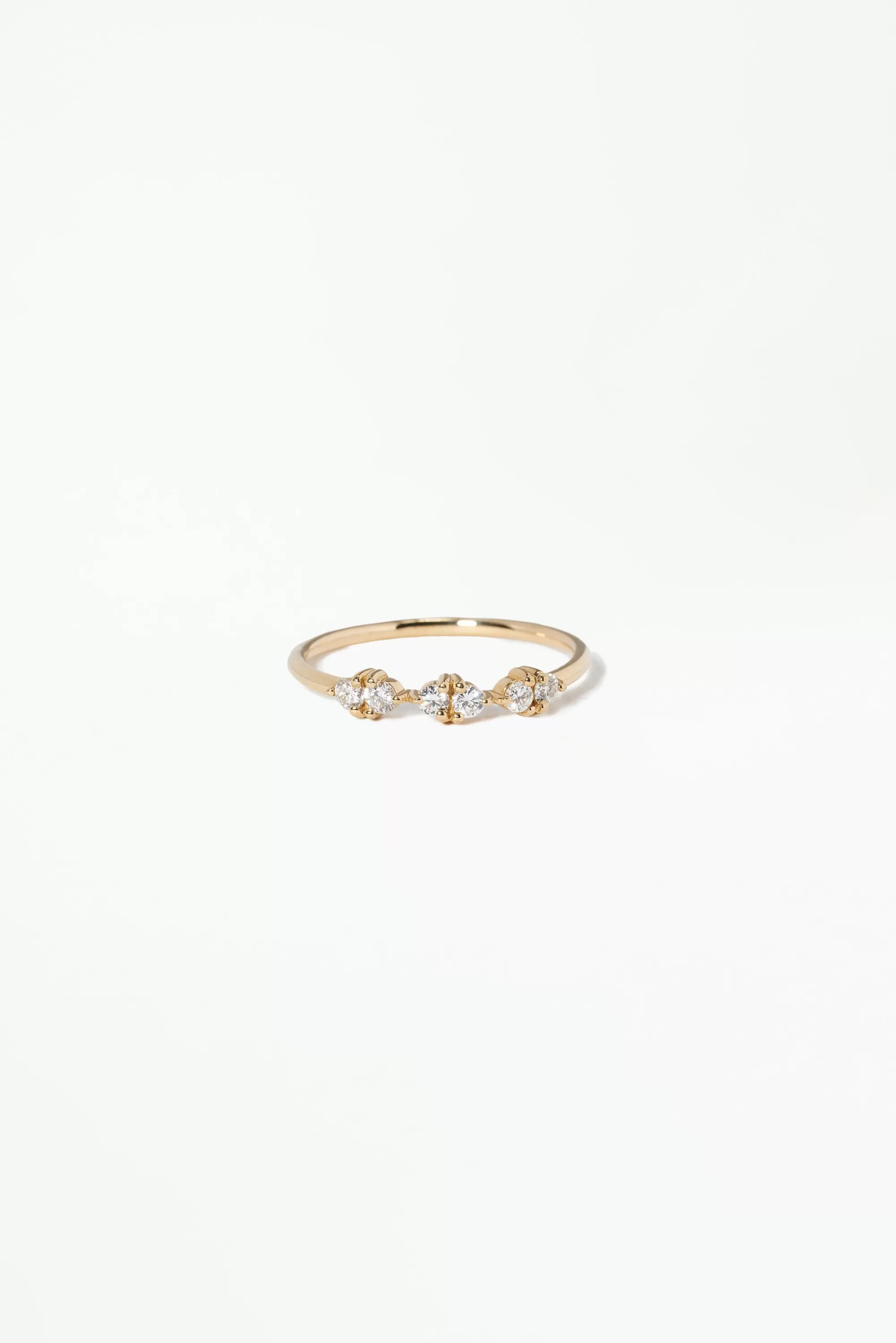 Shop Demi-Paired Diamond Ring Rings