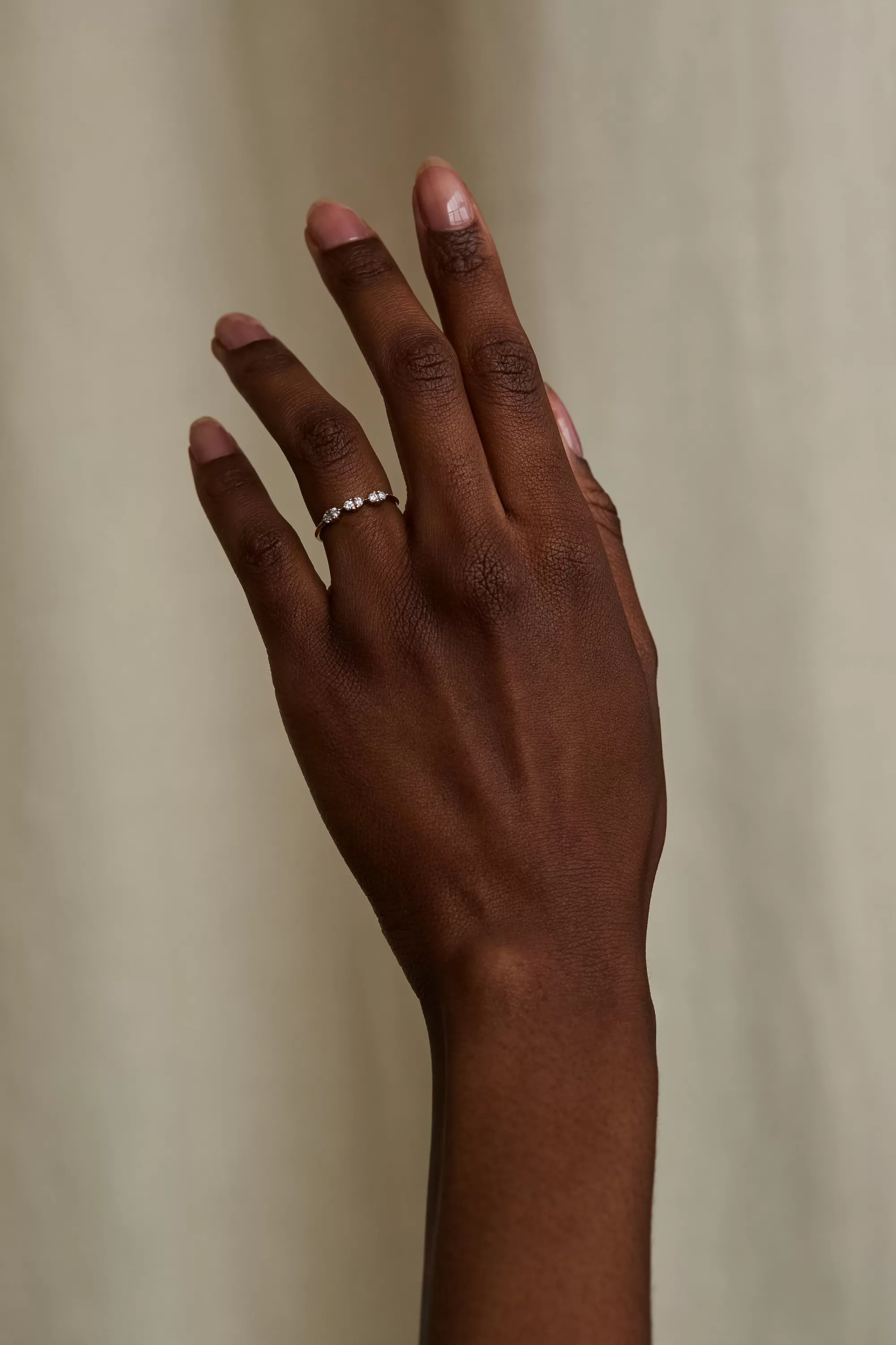Shop Demi-Paired Diamond Ring Rings