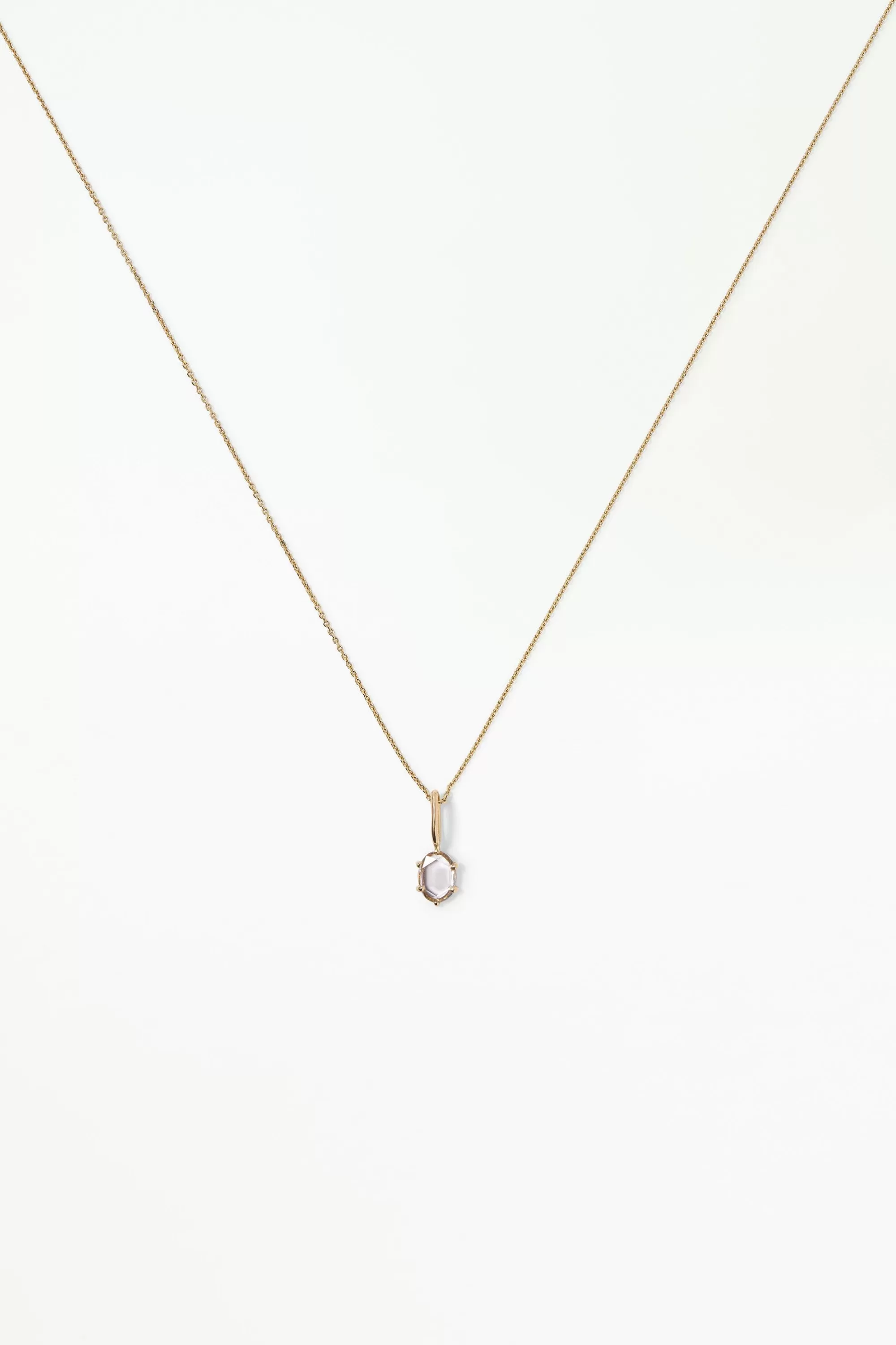 Shop Diamond Slice Charm No. 1 Necklaces