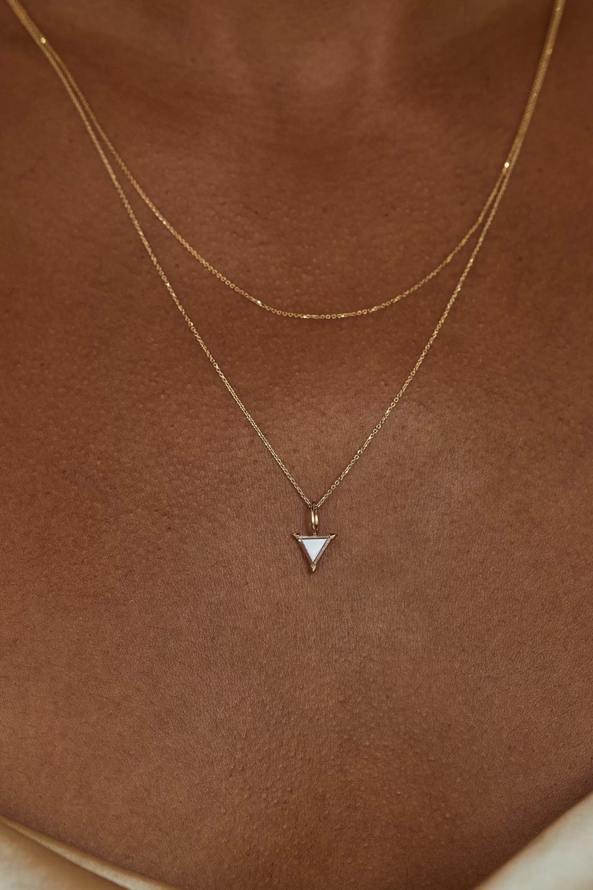Best Sale Diamond Slice Charm No. 3 Necklaces