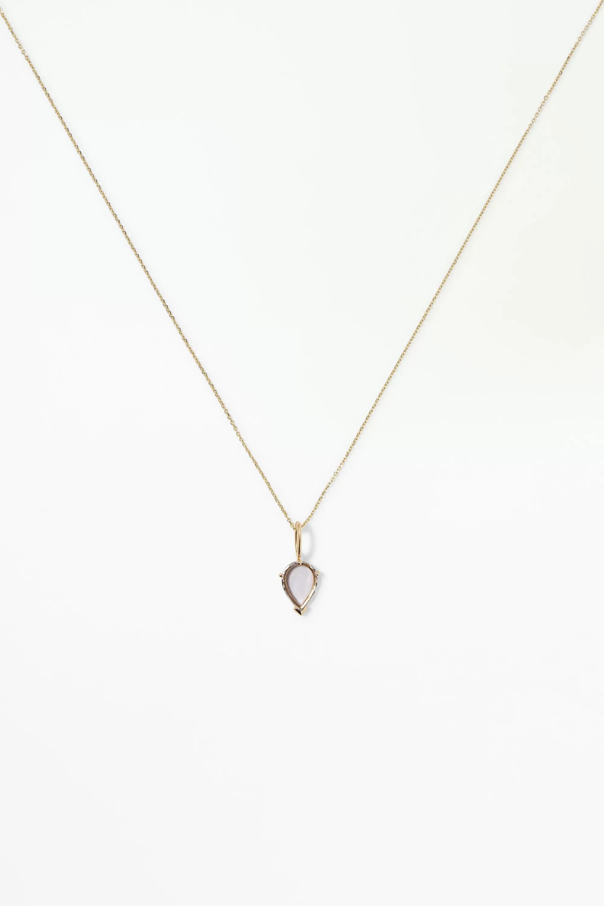 Store Diamond Slice Charm No. 4 Necklaces
