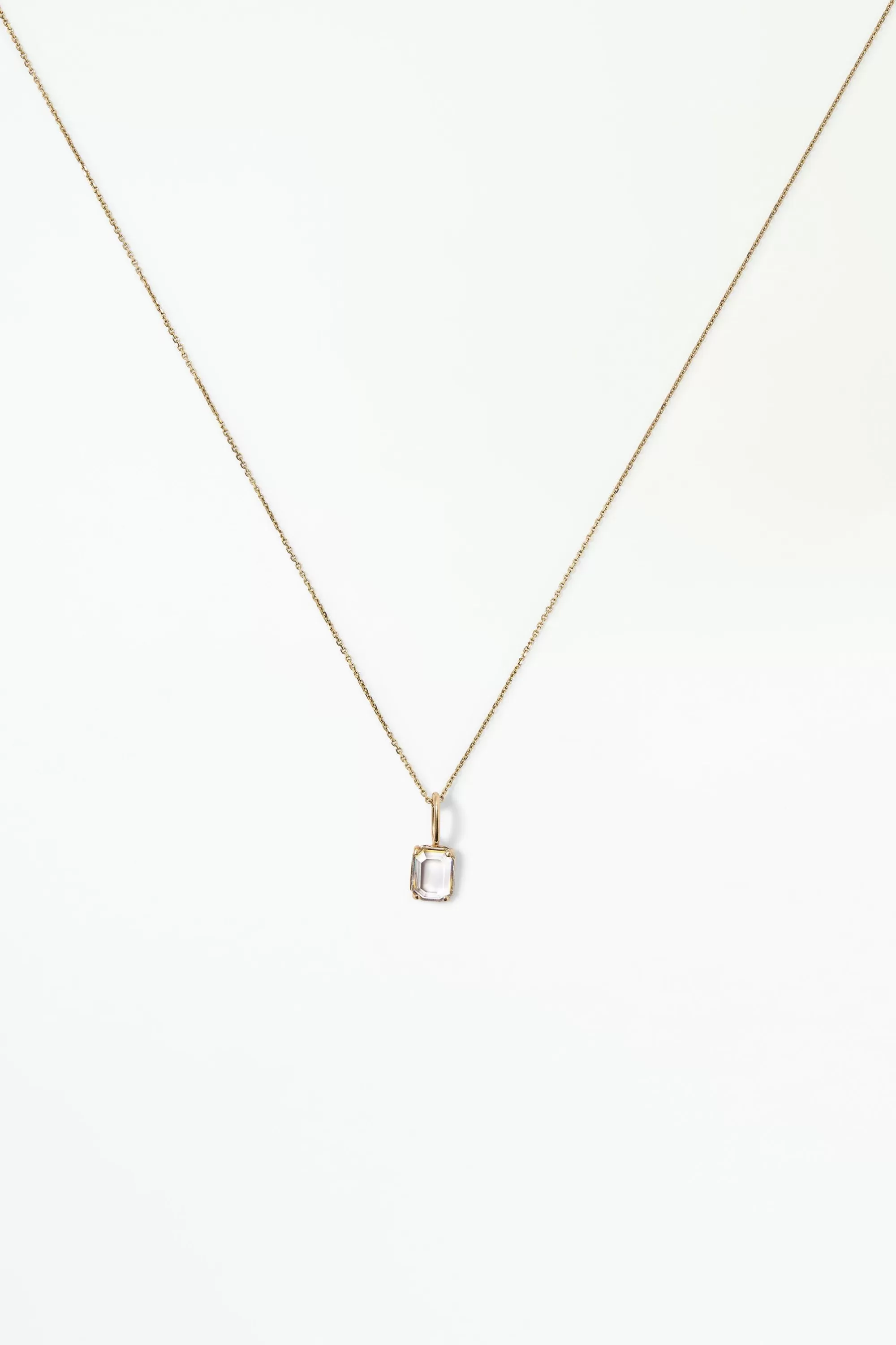 Clearance Diamond Slice Charm No. 6 Necklaces