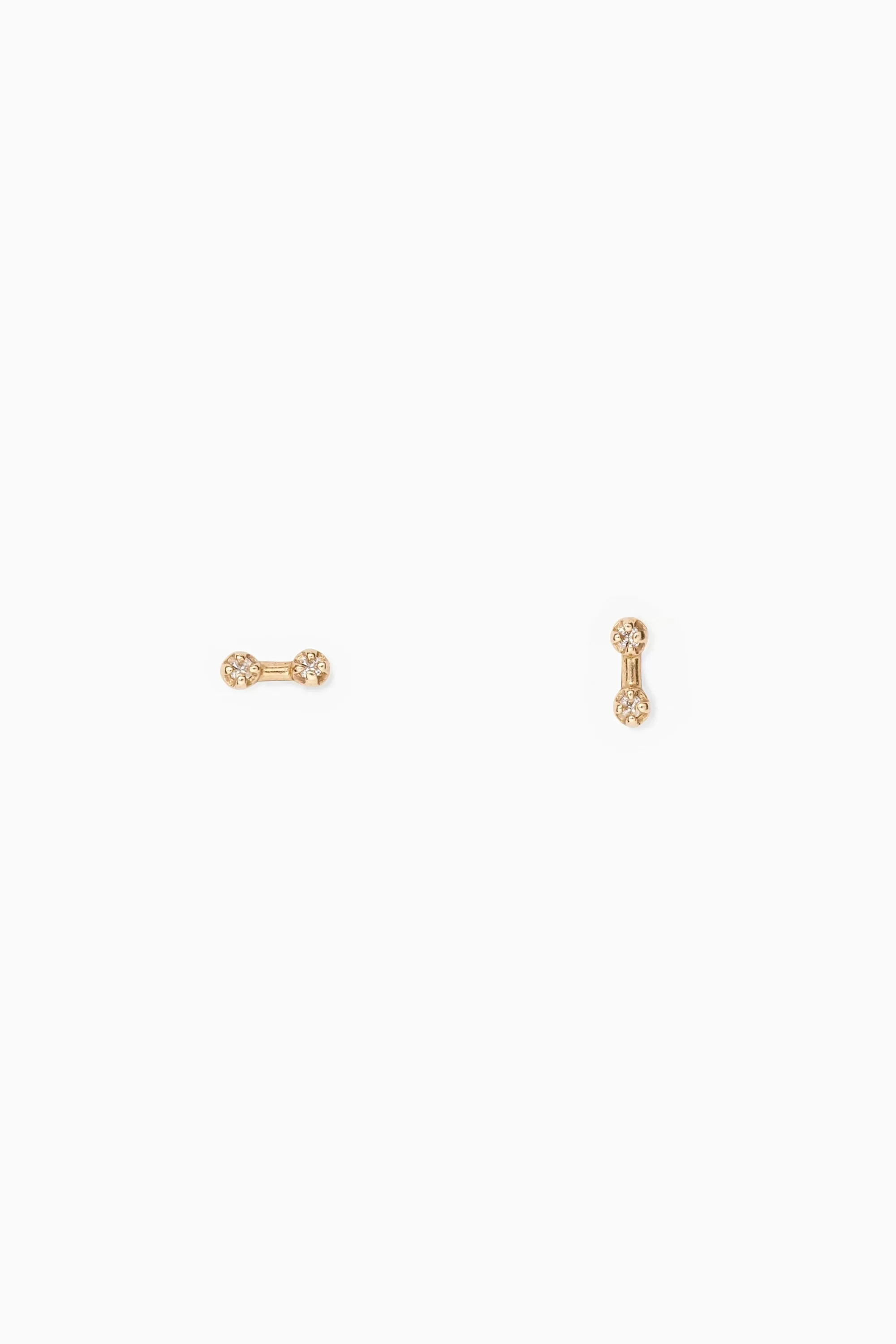 Flash Sale Dimple Bar Earring - Single Earrings