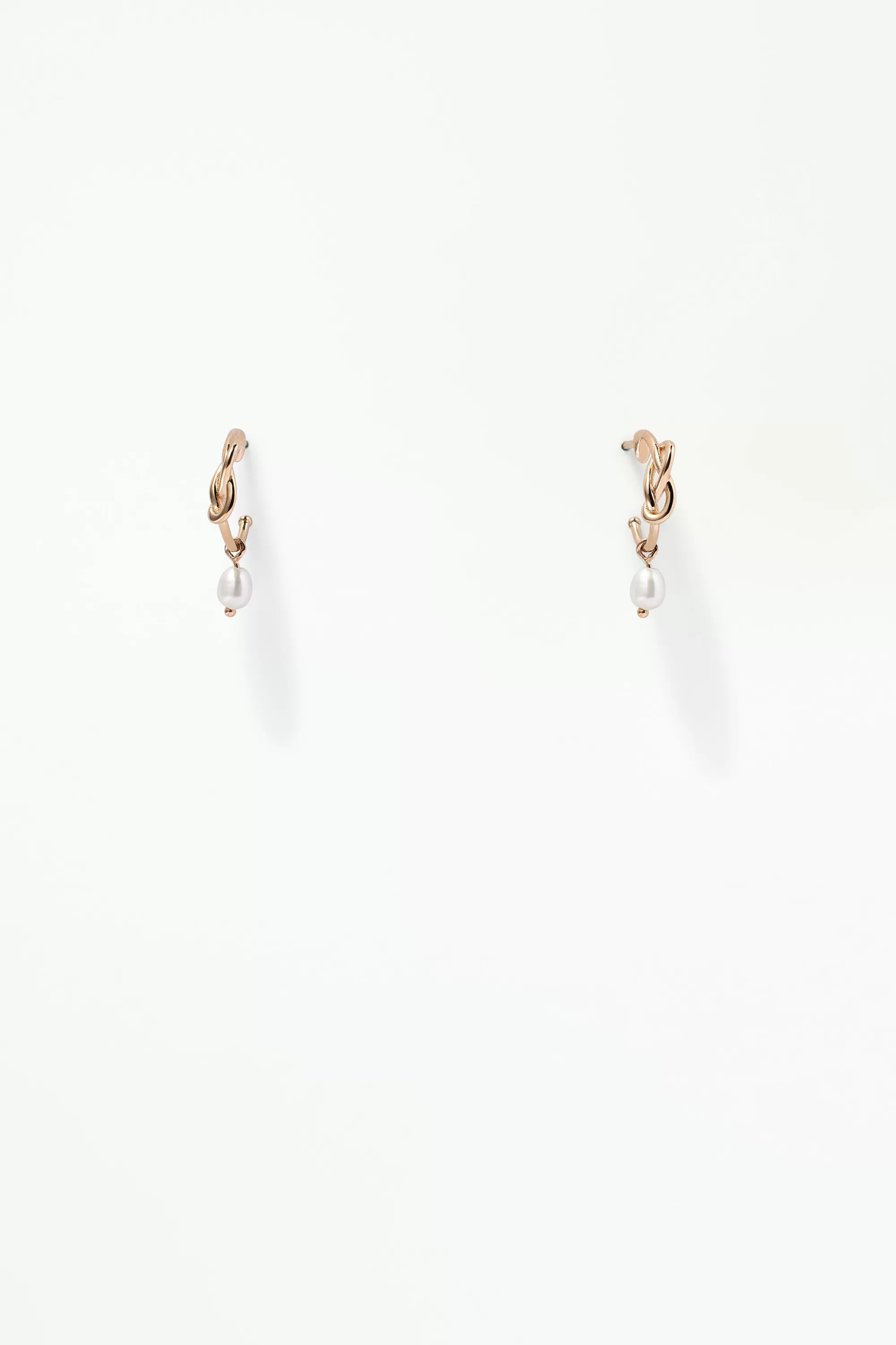 Flash Sale Gentle Practice Pearl Hoop Earring - Single Earrings