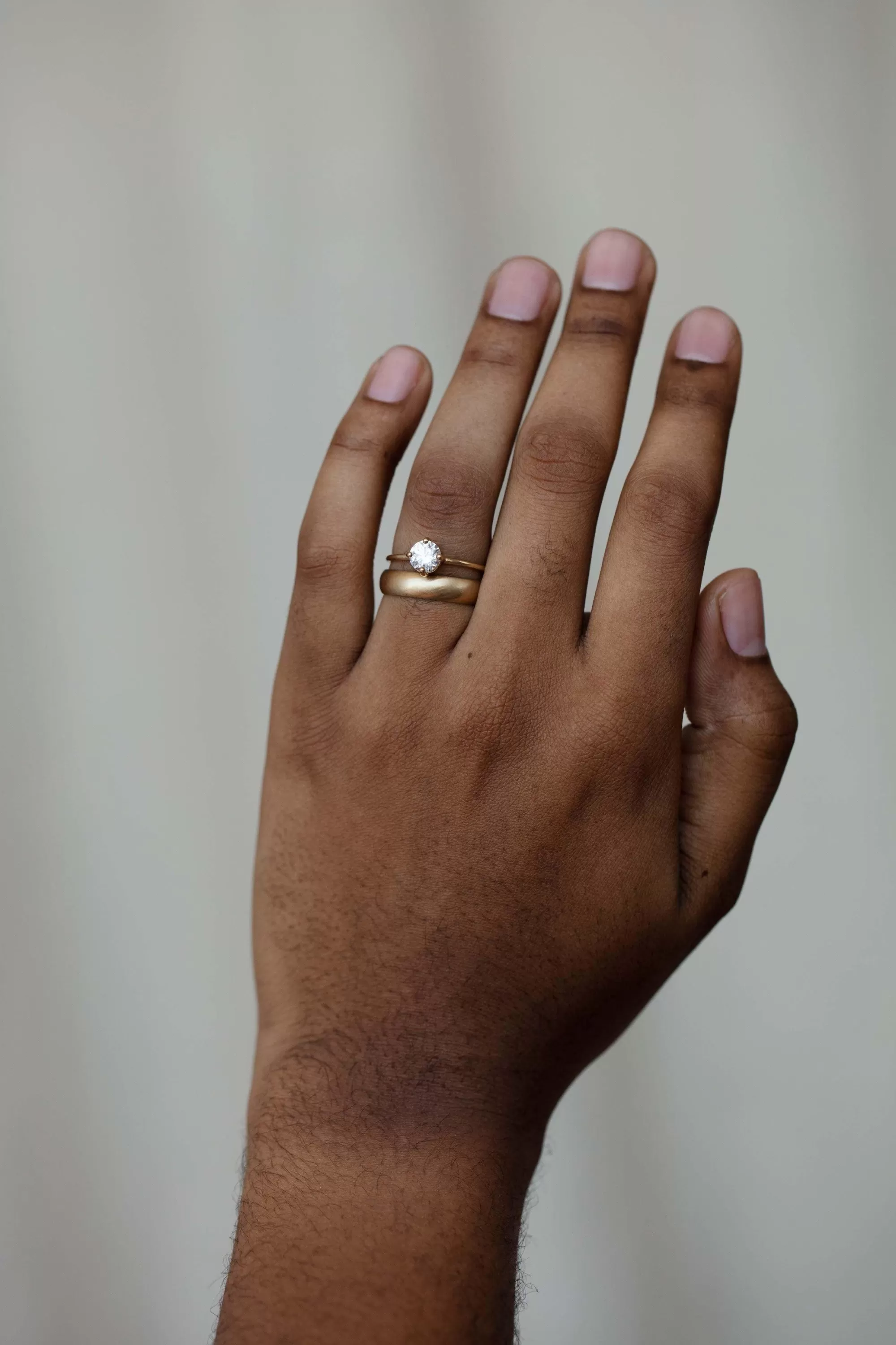 Store Half Round Wedding Band, 5Mm Rings