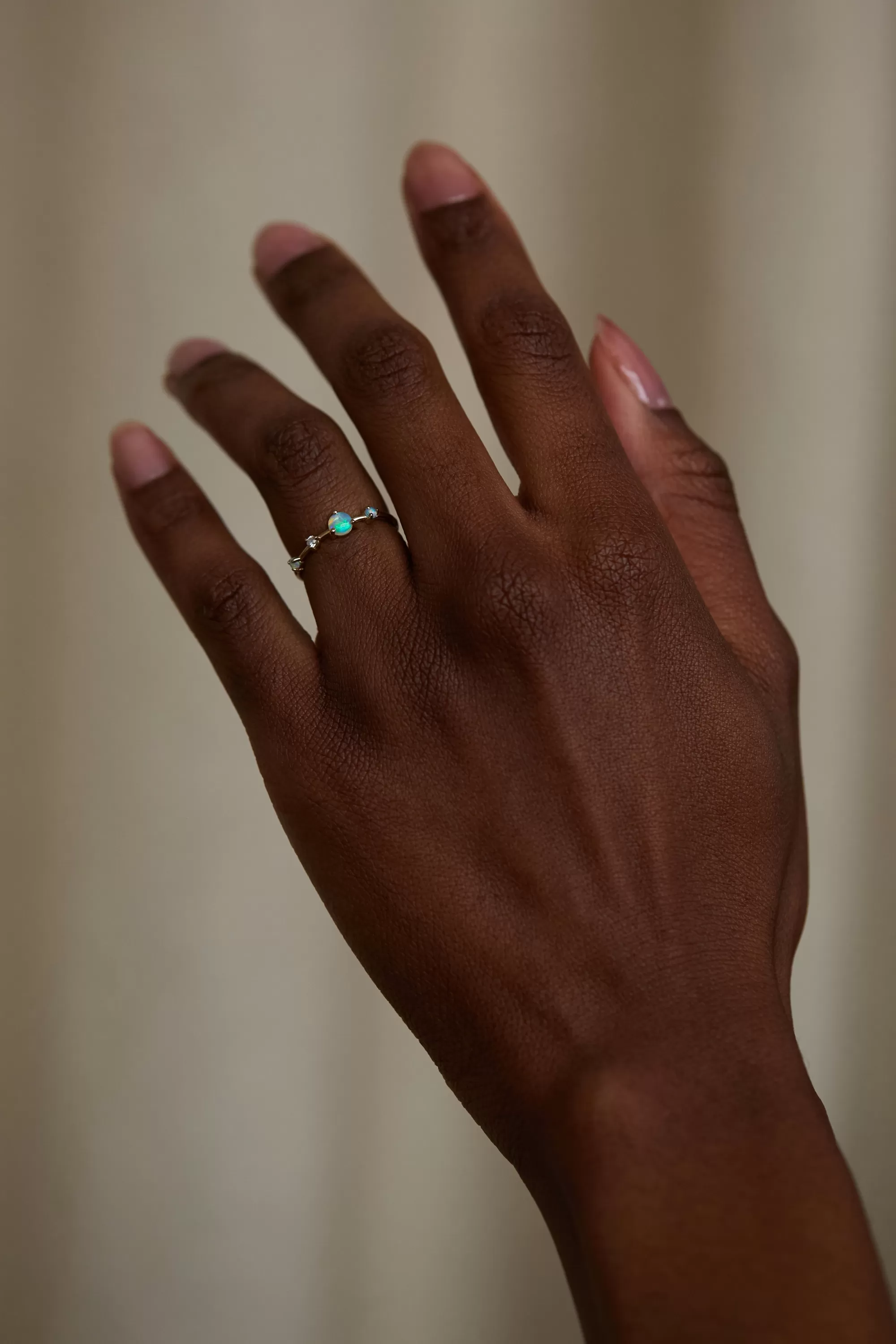 Cheap Large Four-Step Ring Rings