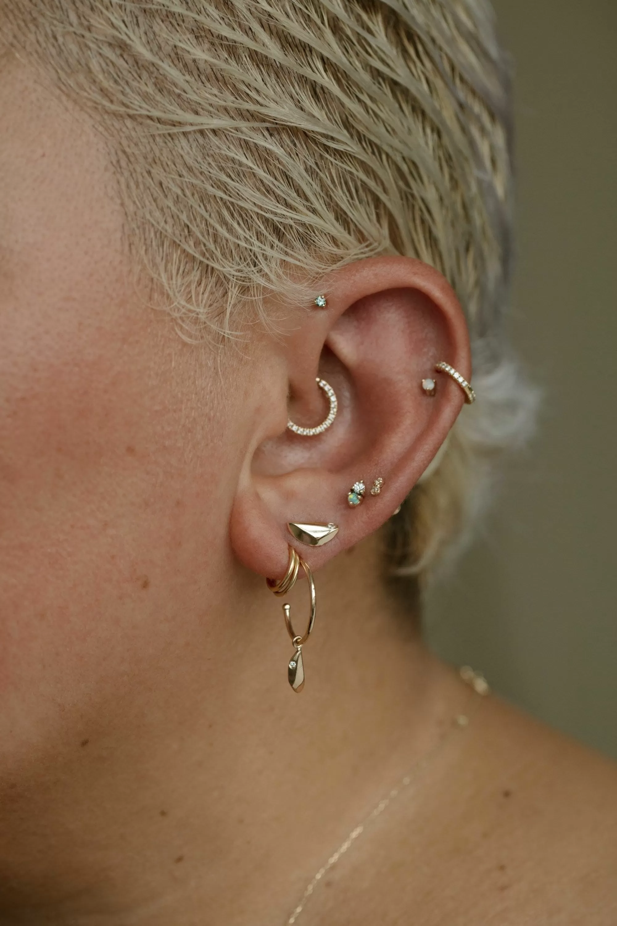 Best Large Fragment Earring - Single Earrings