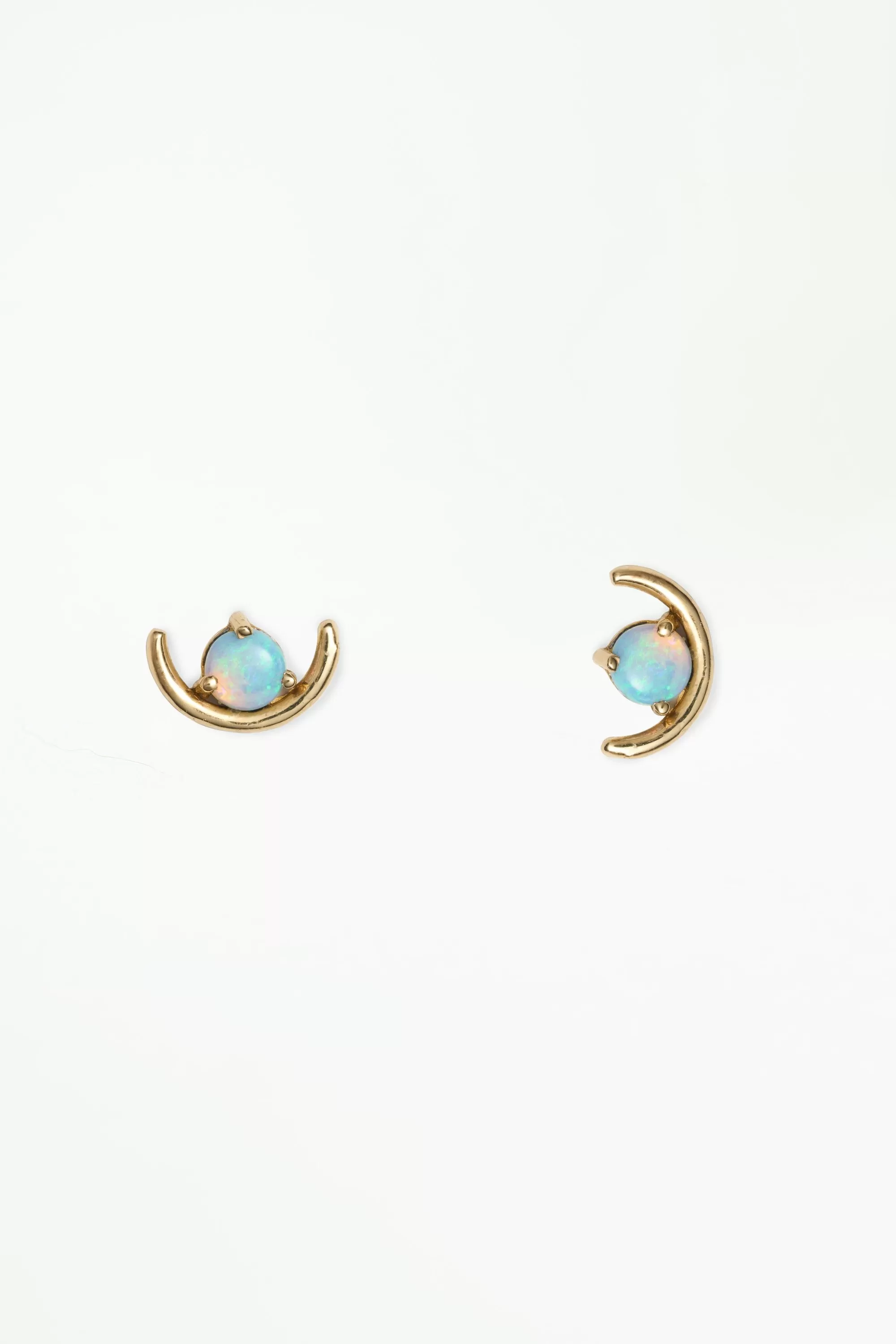 Sale Large Opal Arc Earring - Single Earrings