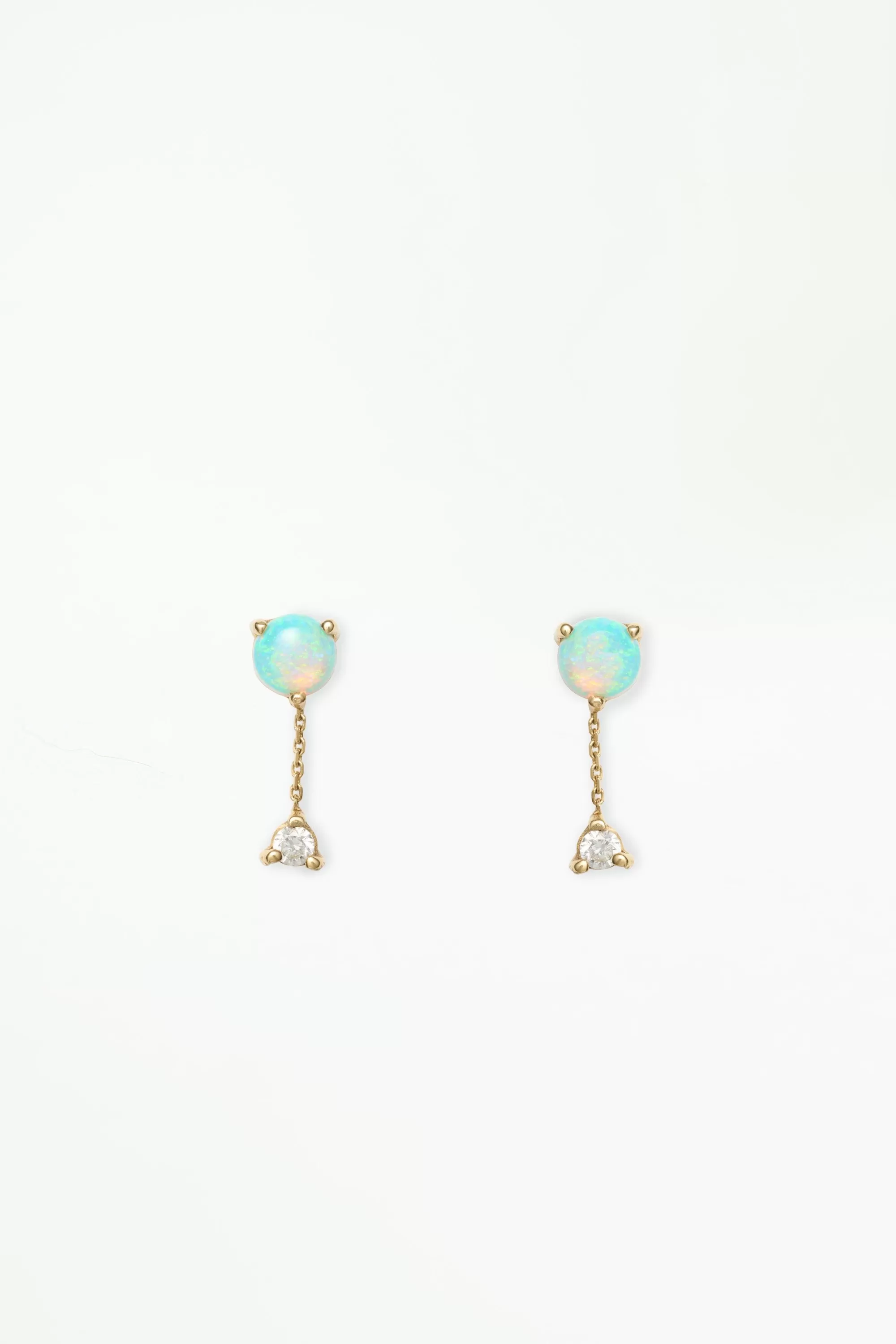 Best Large Two-Step Chain Earring - Single Earrings