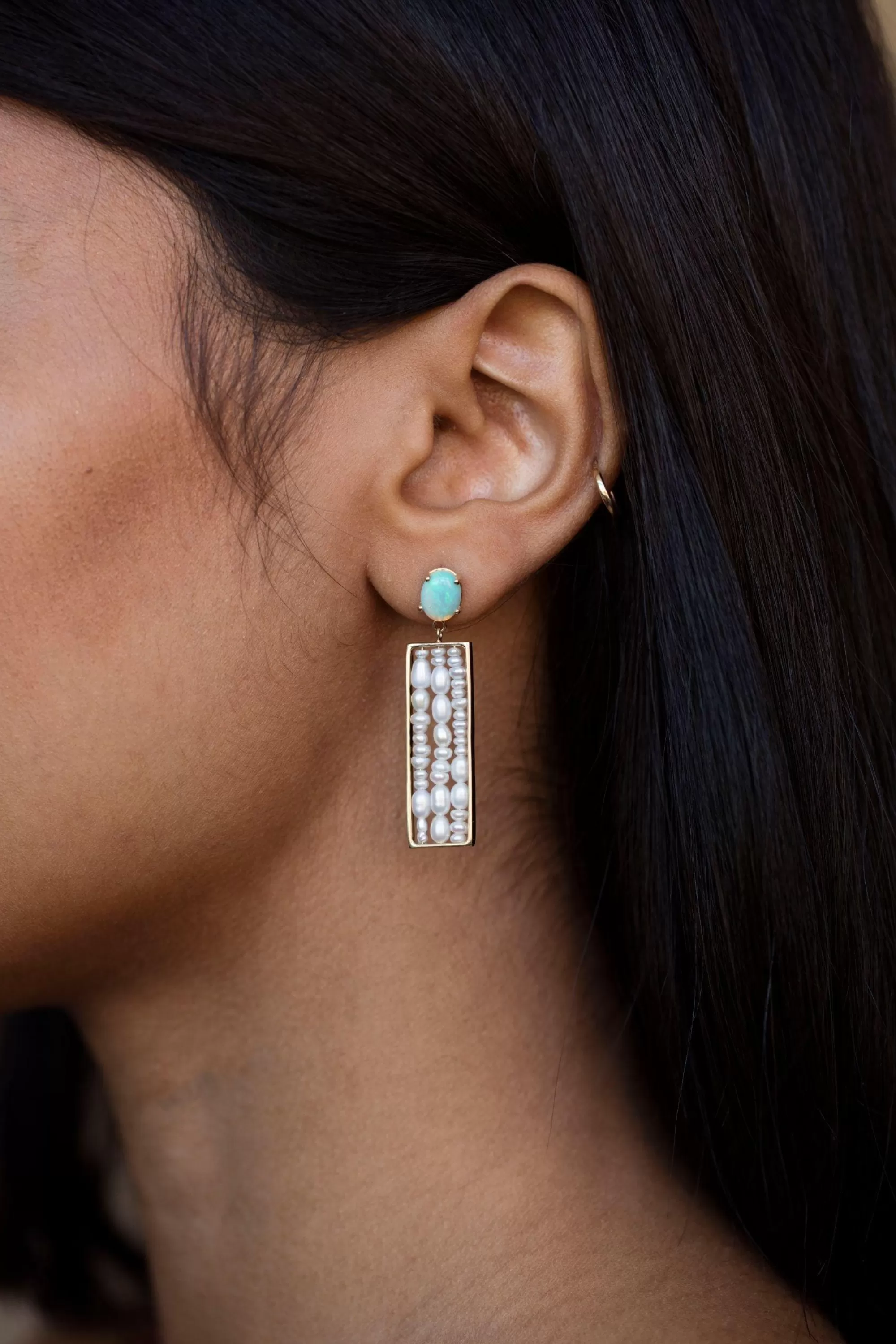 Outlet Long Metaphor Earring - Single Earrings