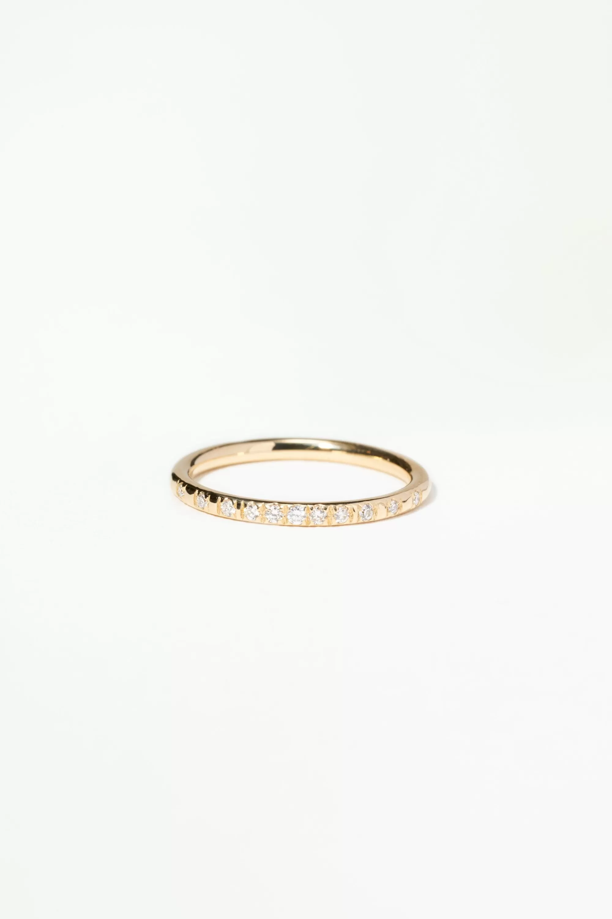 New Medium Graduated Diamond Band Rings