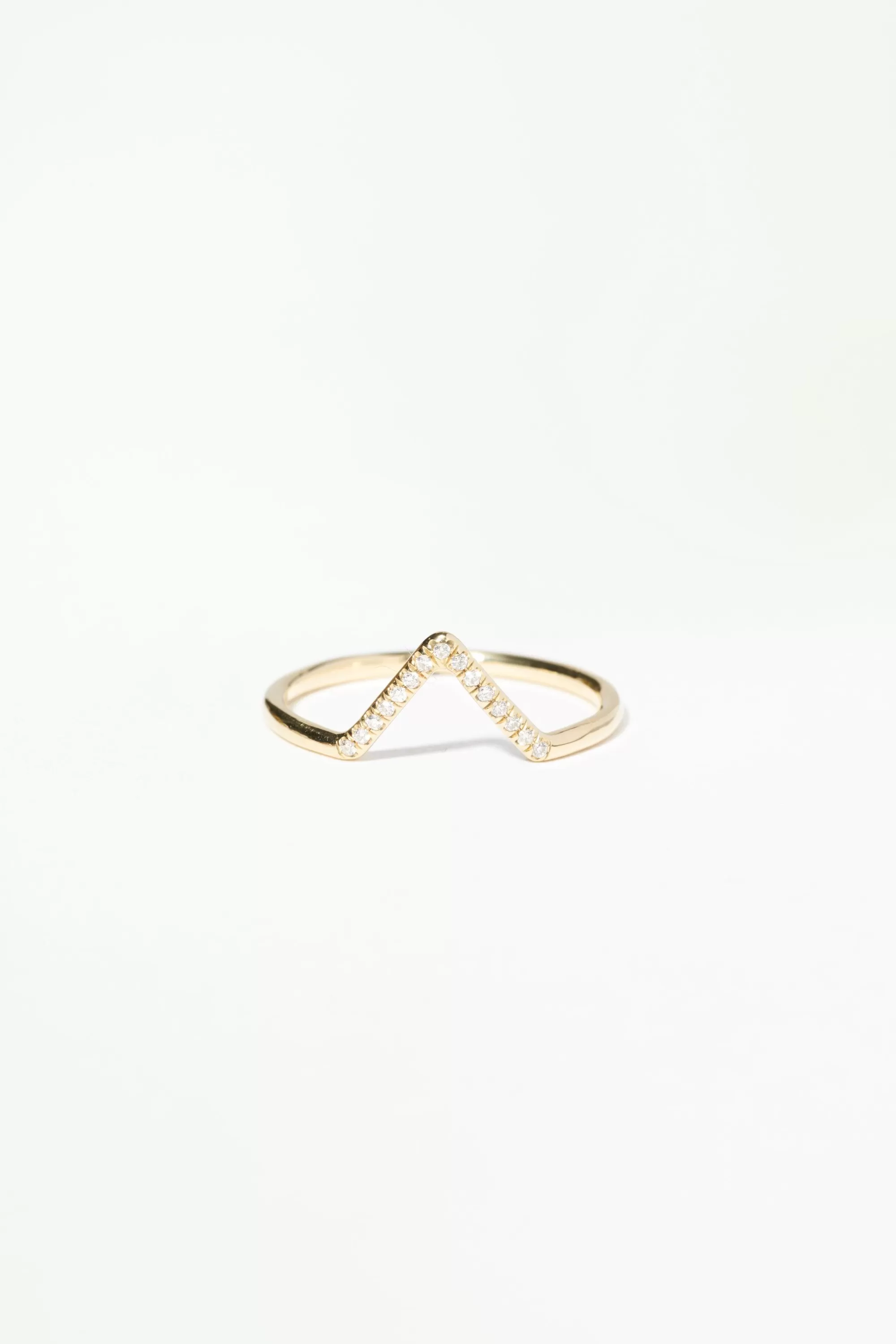 Discount Micropave Triangle Ring Rings