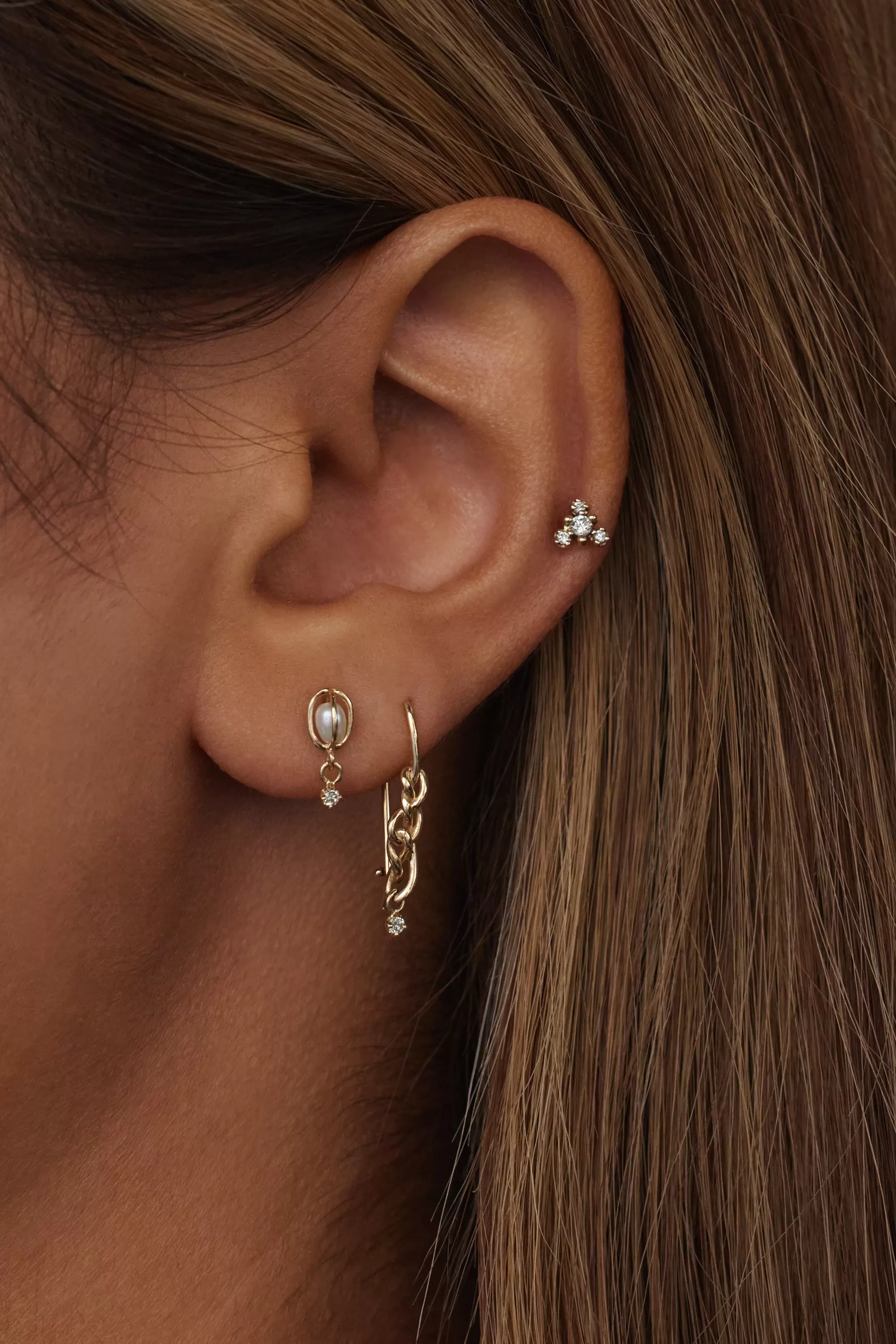 Hot Midnight Diamond Earring - Single Earrings
