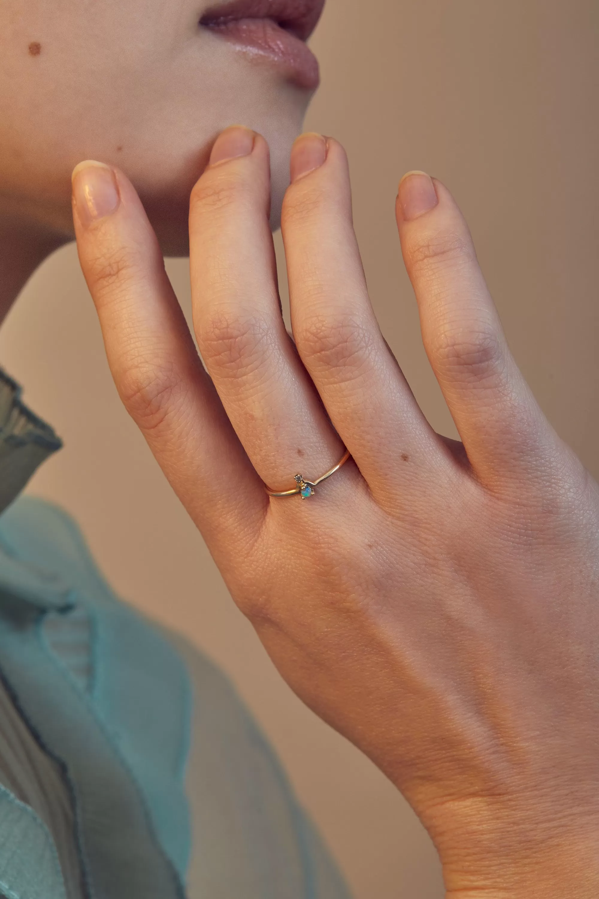 Store Mini Nestled Ring Rings