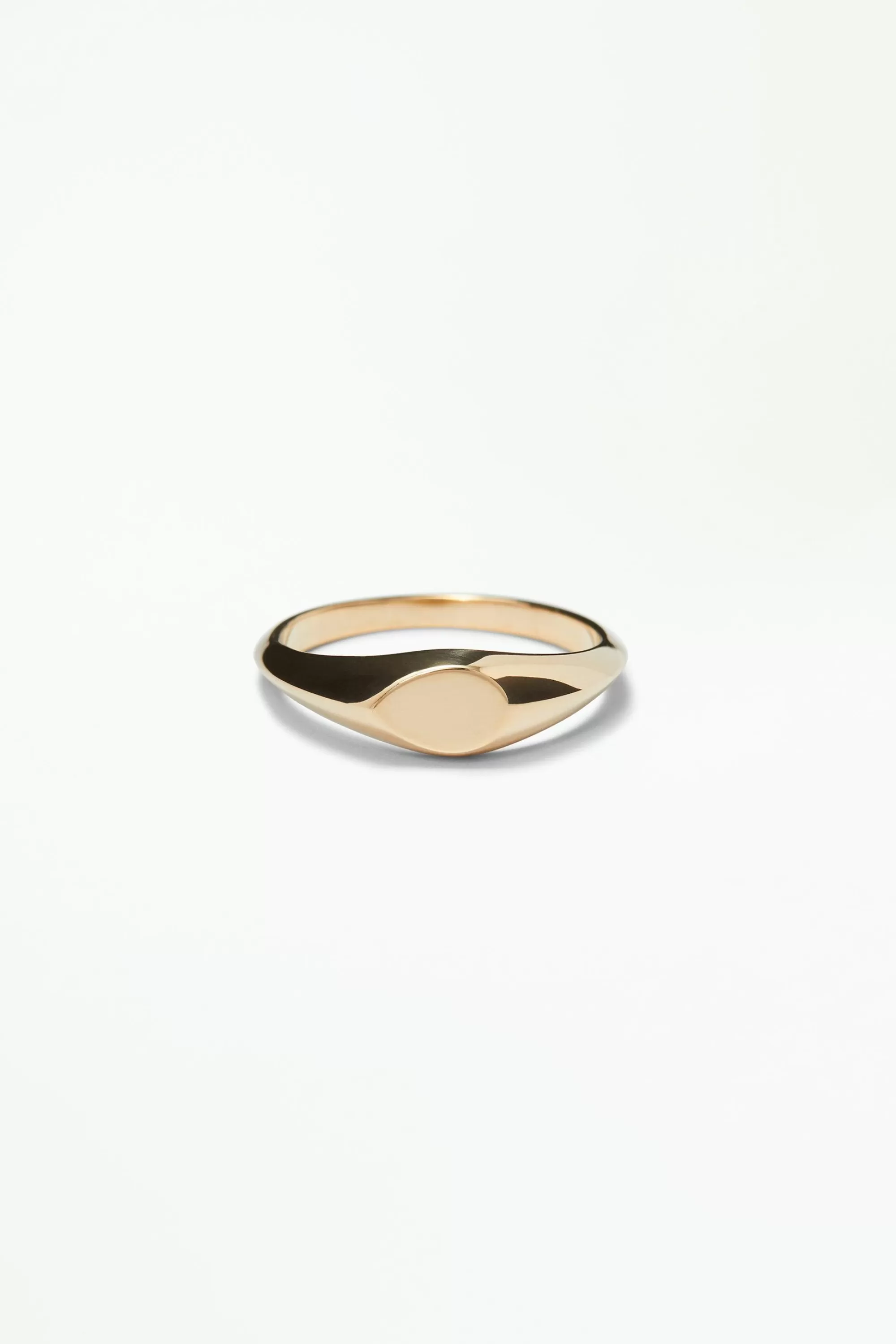 New Mini Pear Signet Ring Rings