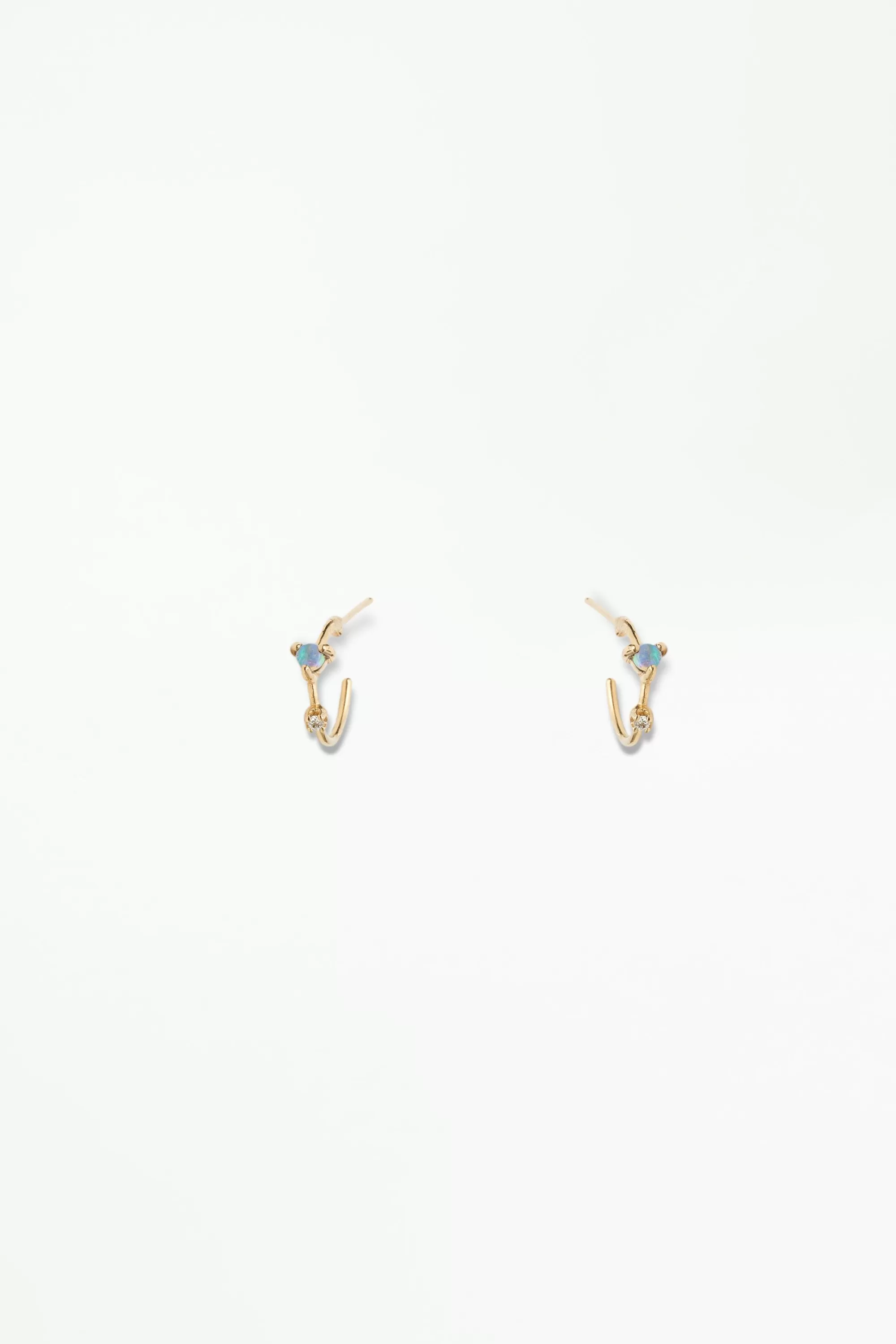 Hot Mini Two-Step Hoop - Single Earrings