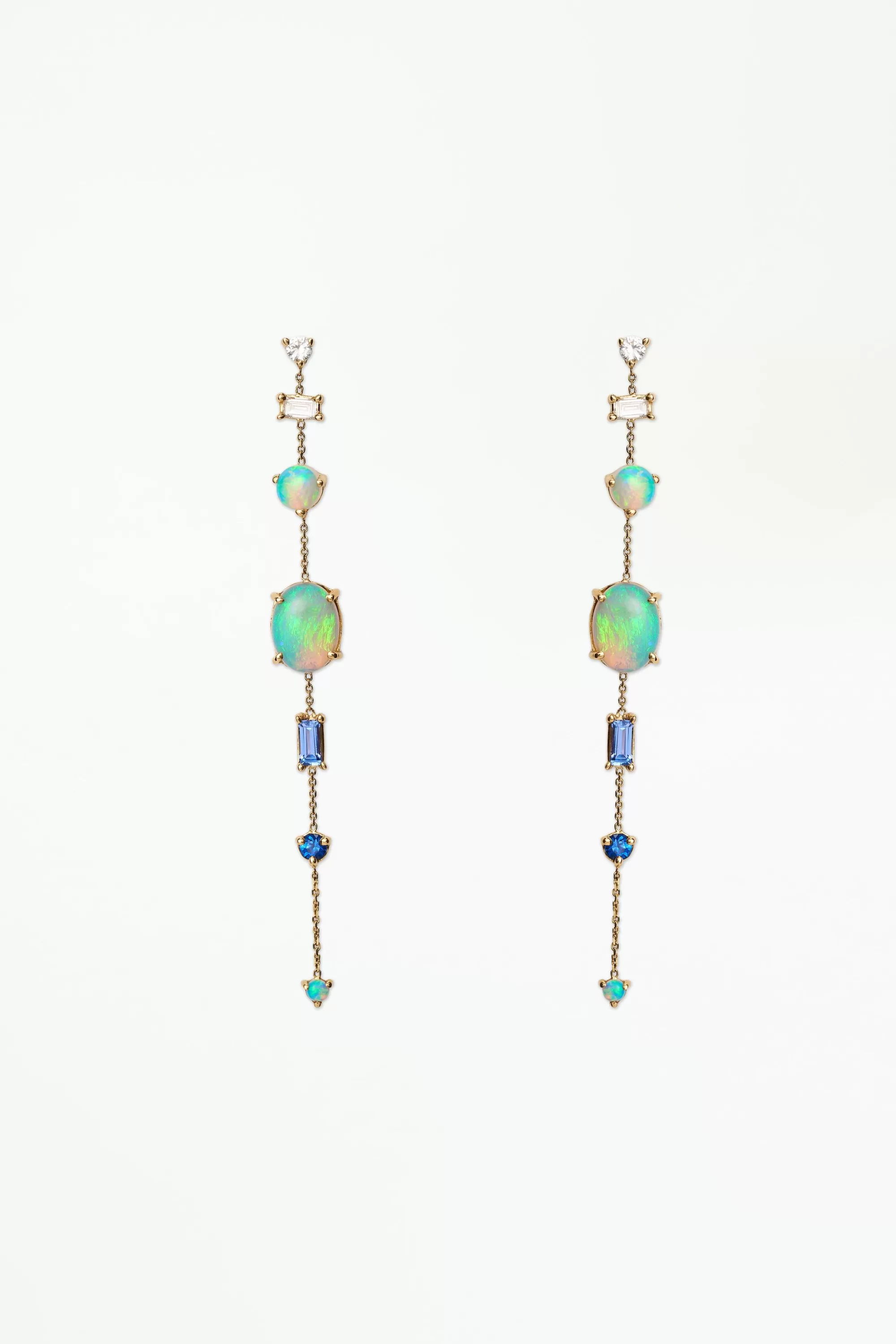 Store Multi Chain Earrings - Pair Earrings