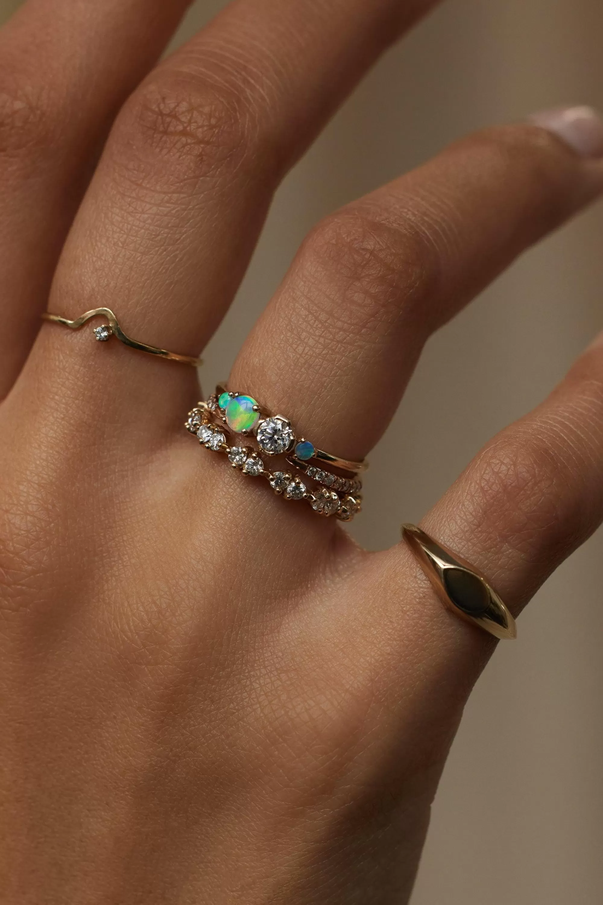 Hot Octavia Ring Rings