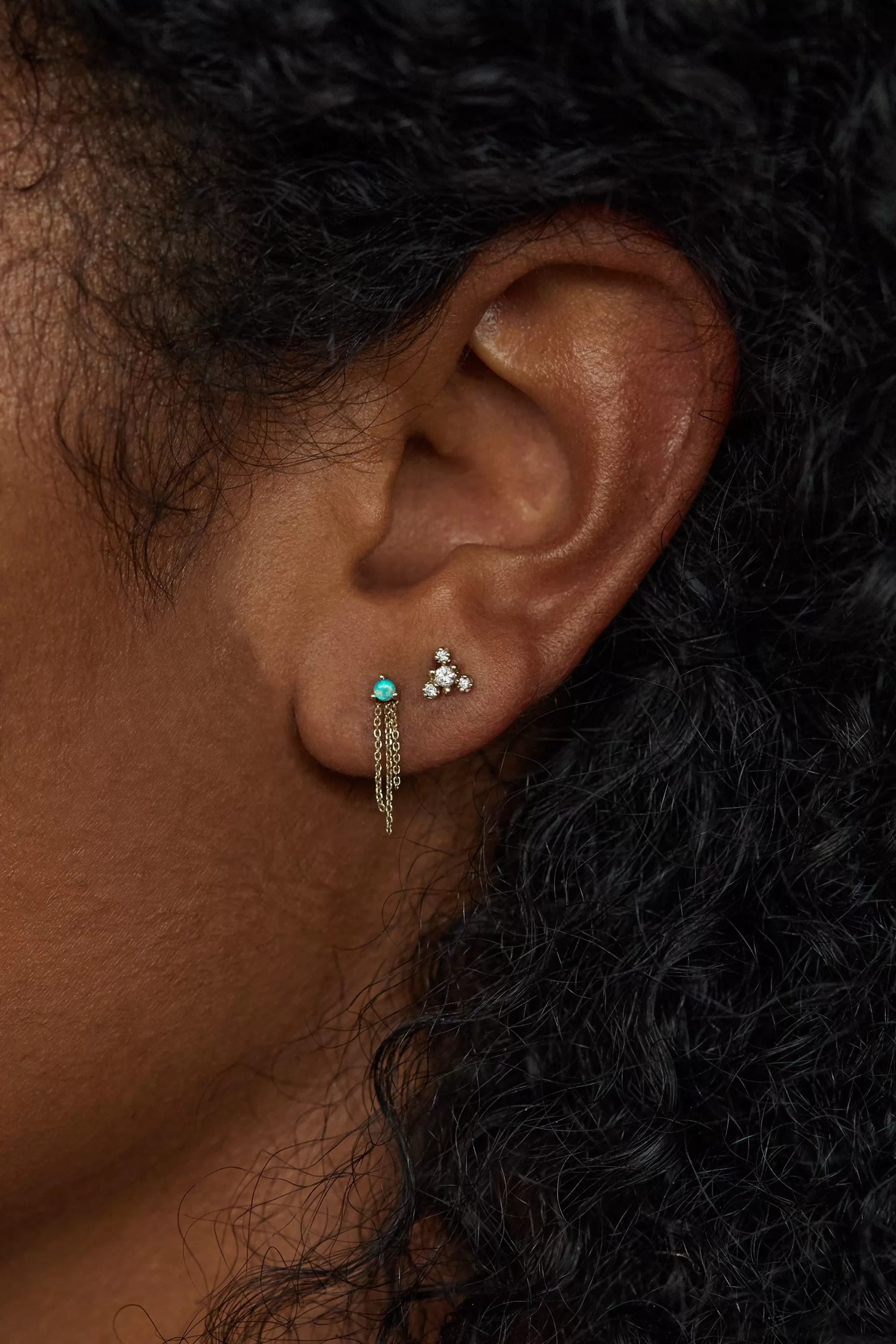 Clearance Opal Mist Earring - Single Earrings