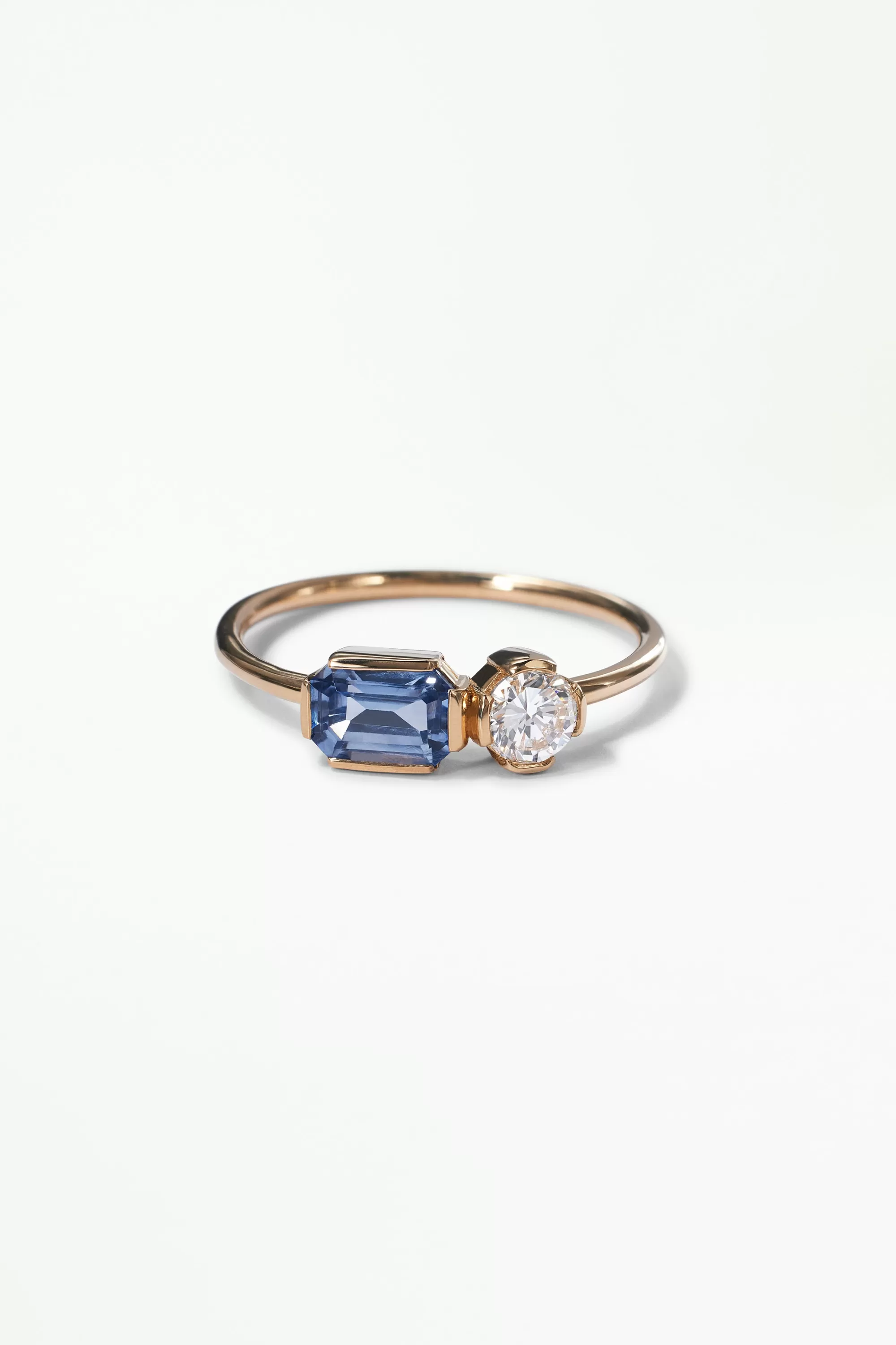 Shop Otto Sapphire And Diamond Ring Rings
