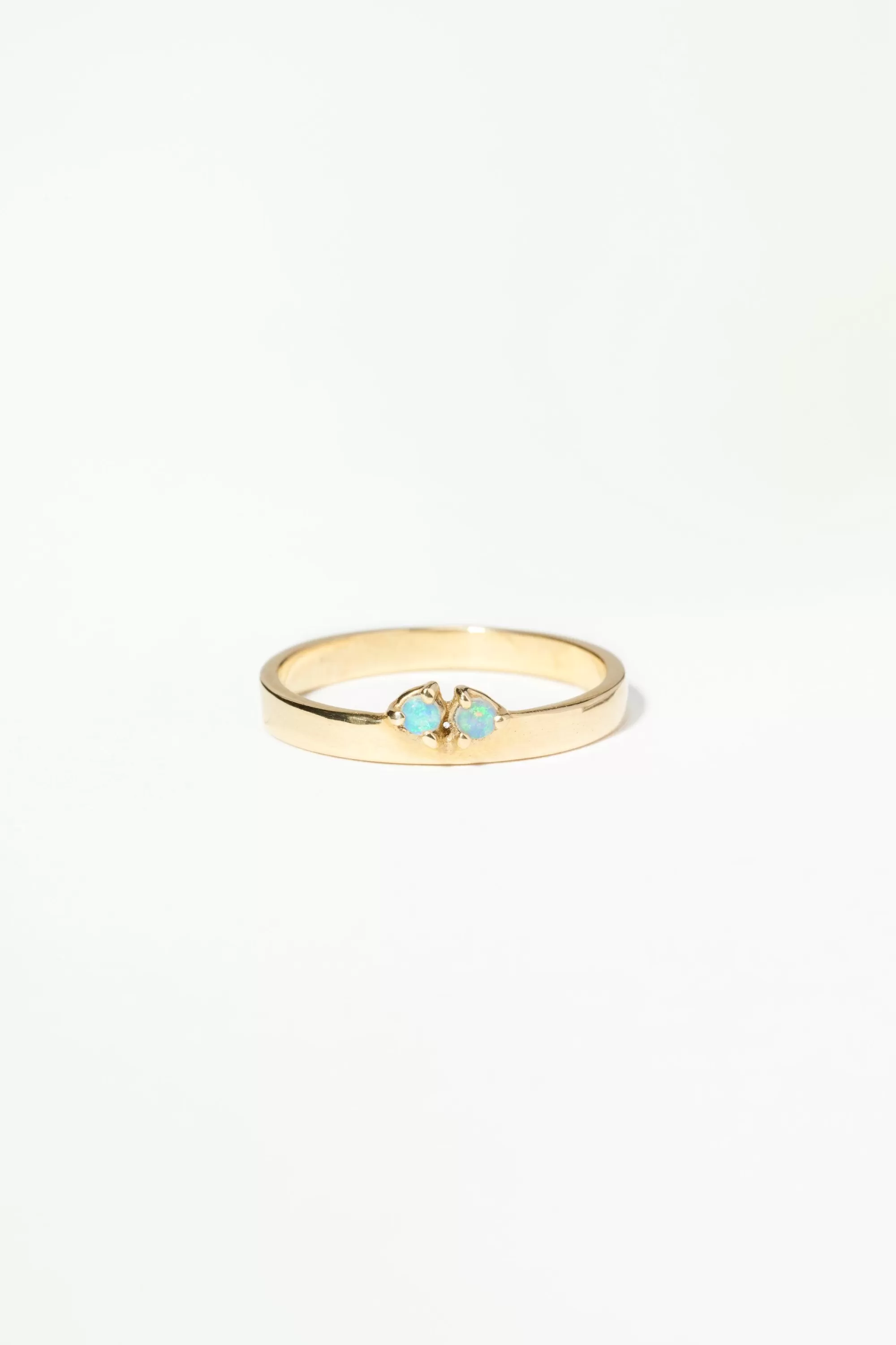 Cheap Overton Opal Band Rings