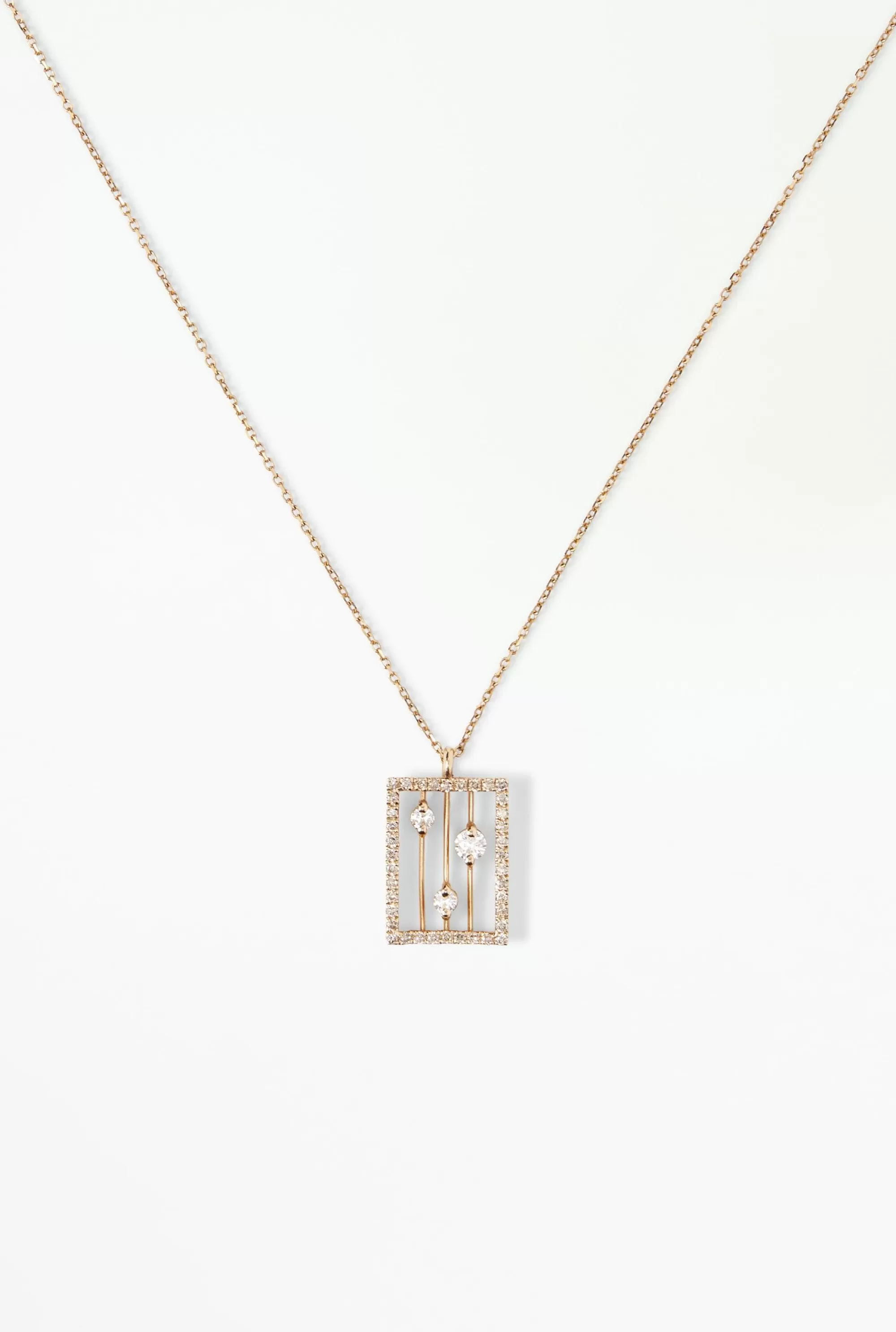 Sale Pave Drift Necklace Necklaces