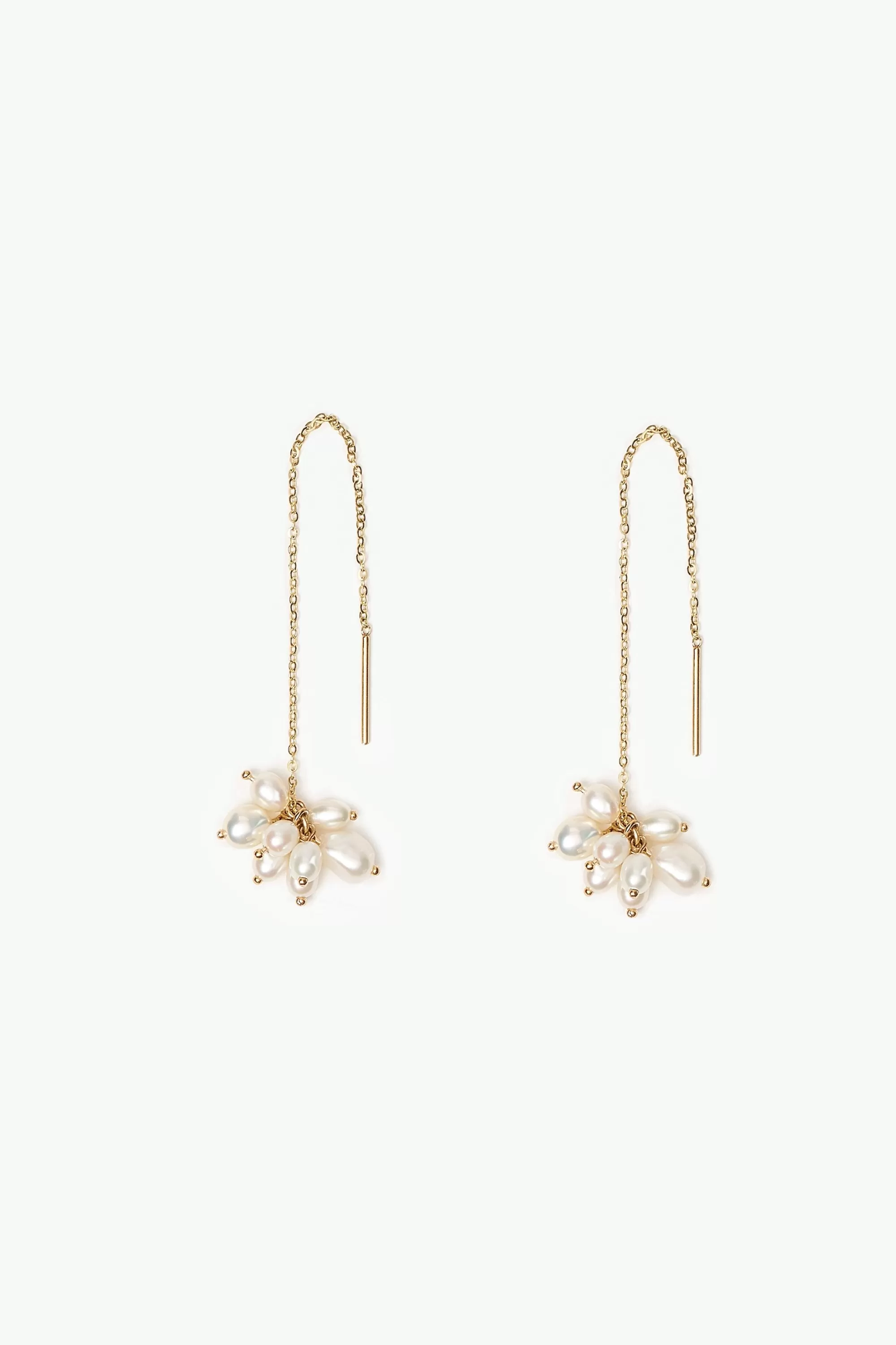 Store Pearl Cloudburst Threader - Single Earrings