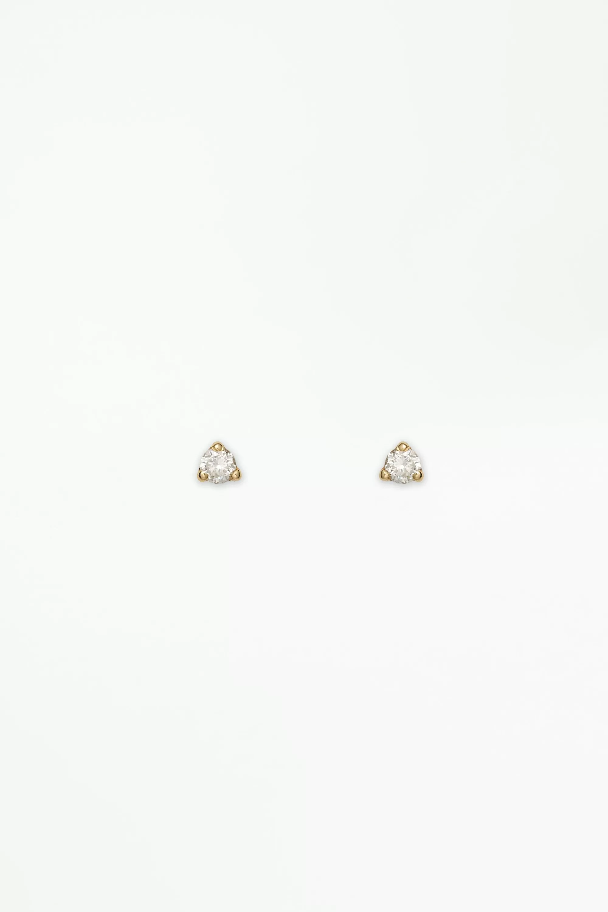 Outlet Small Brilliant Diamond Stud - Single Earrings