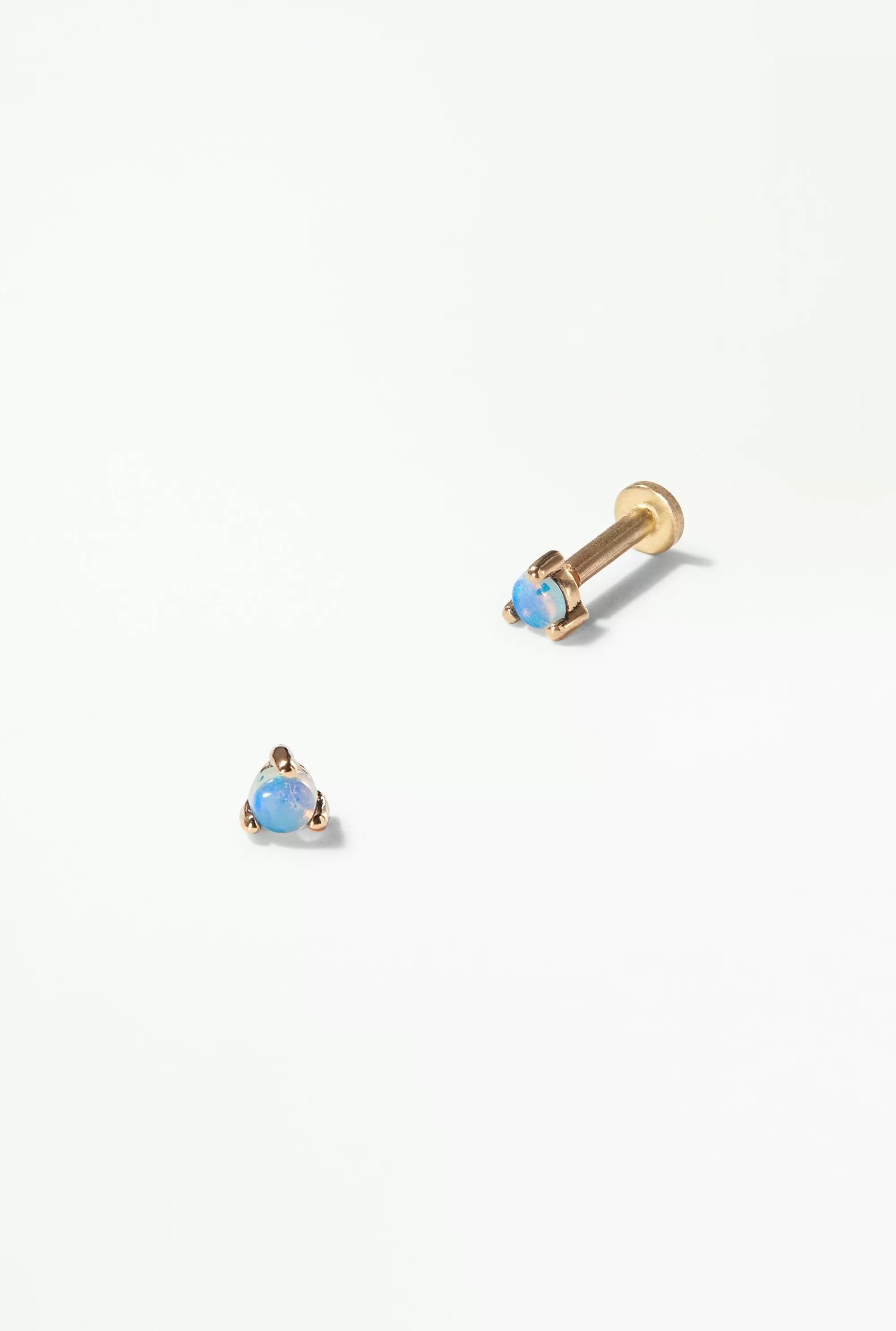 Flash Sale Small Opal Stud - Flat Back - Single Piercing