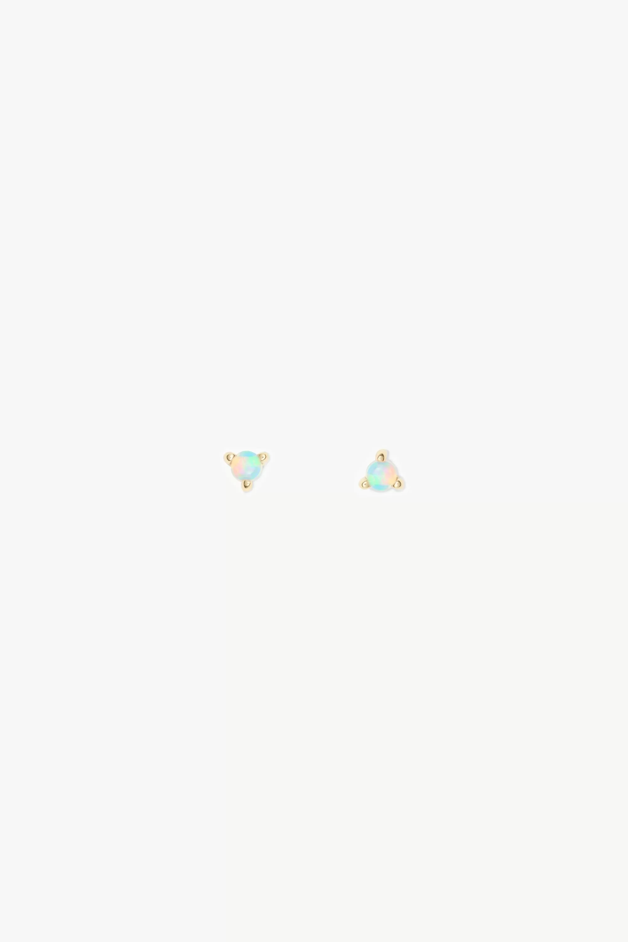 Sale Small Opal Stud - Single Earrings