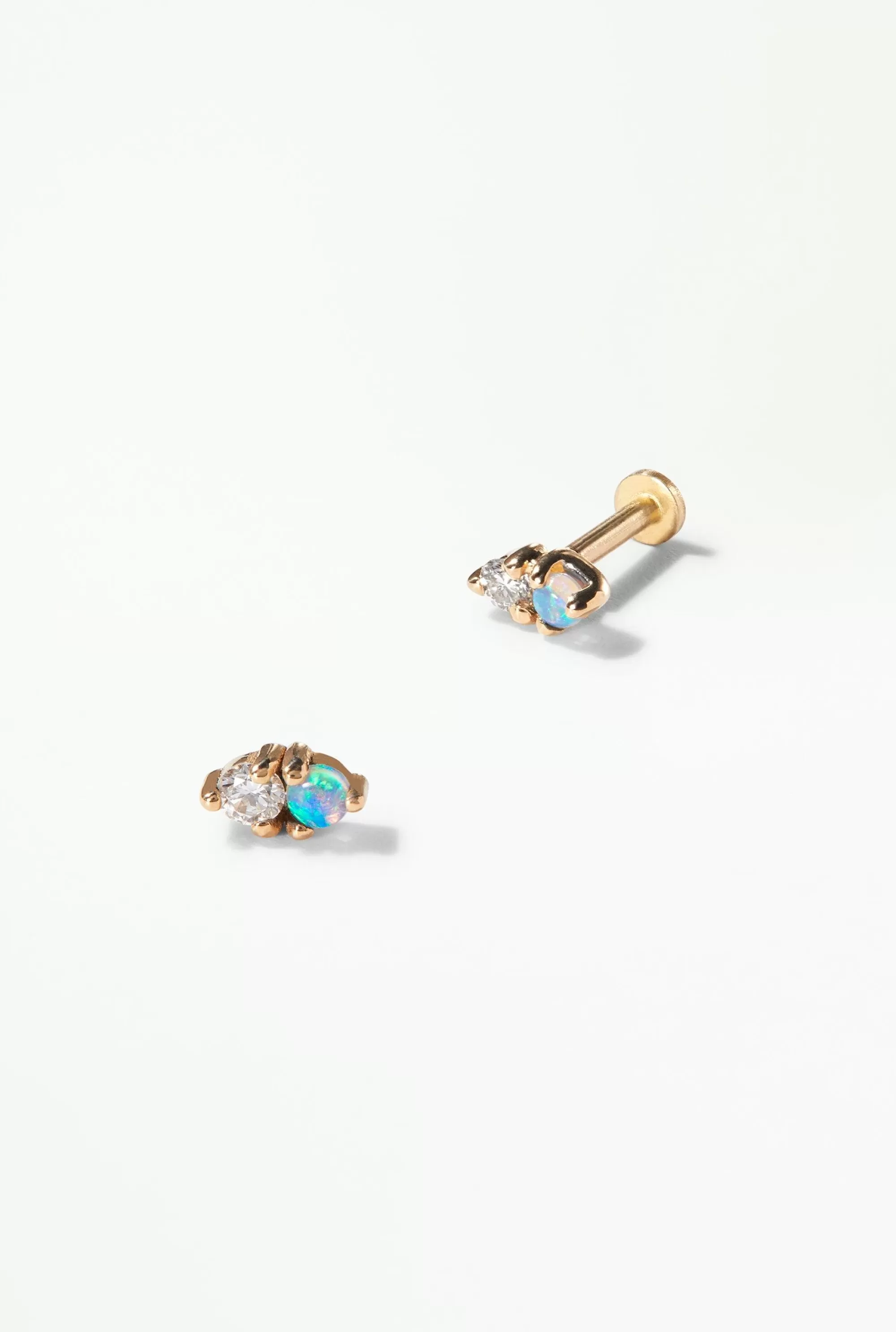 Cheap Two-Step Earring - Flat Back - Single Piercing