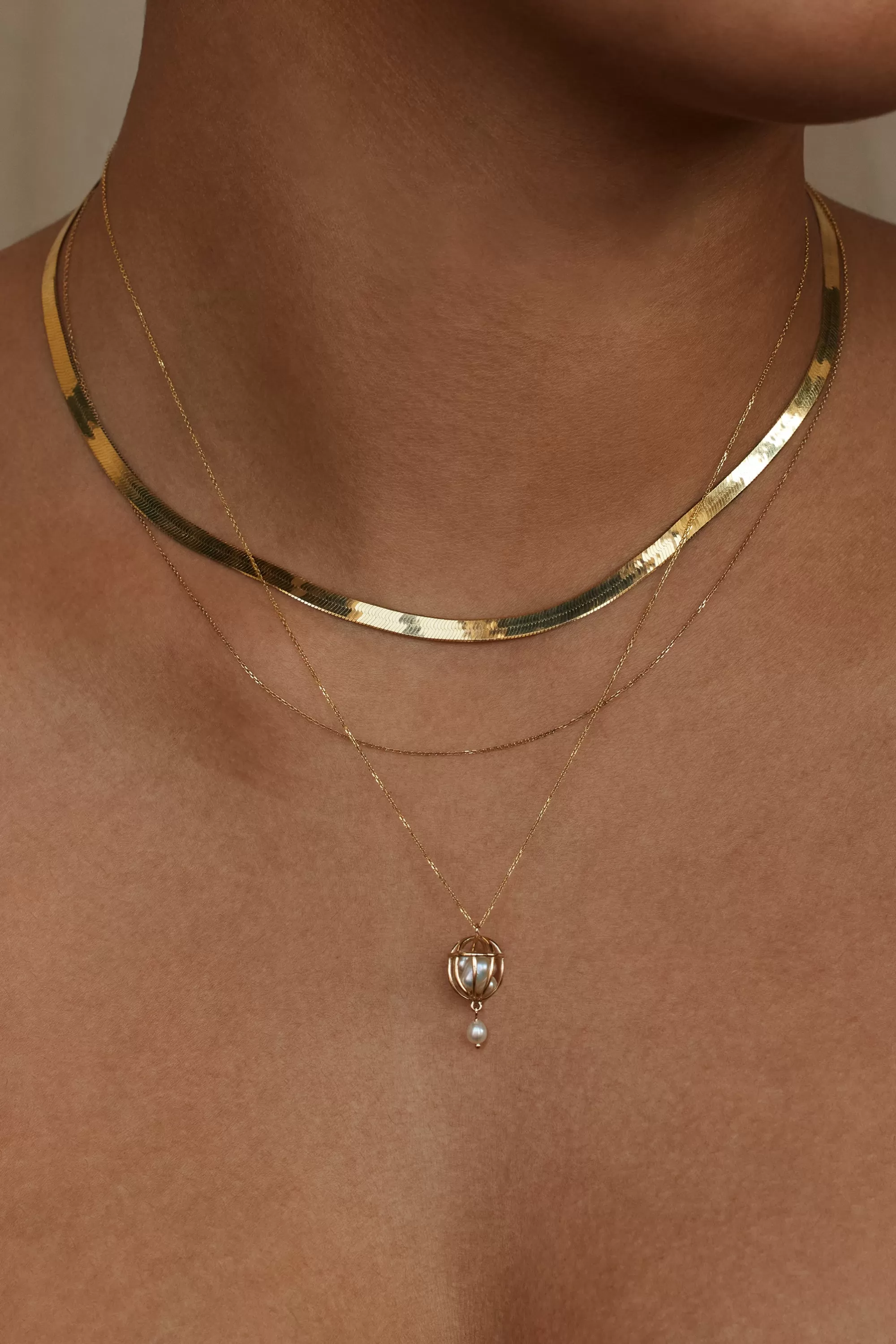 Fashion Universe Pearl Necklace Necklaces